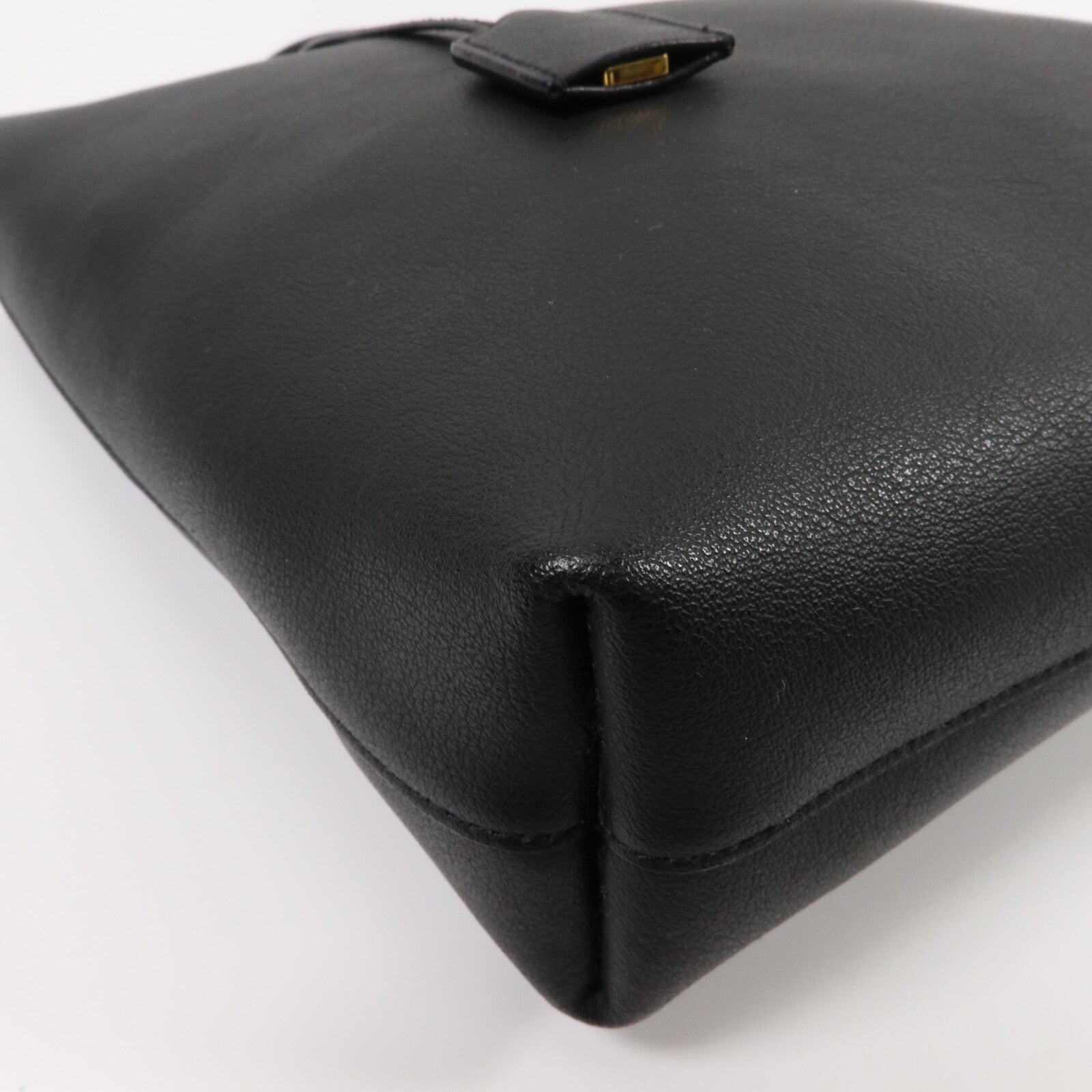 YVES SAINT LAURENT 牛皮皮革Toy Shopping Bag手挽肩背兩用袋
