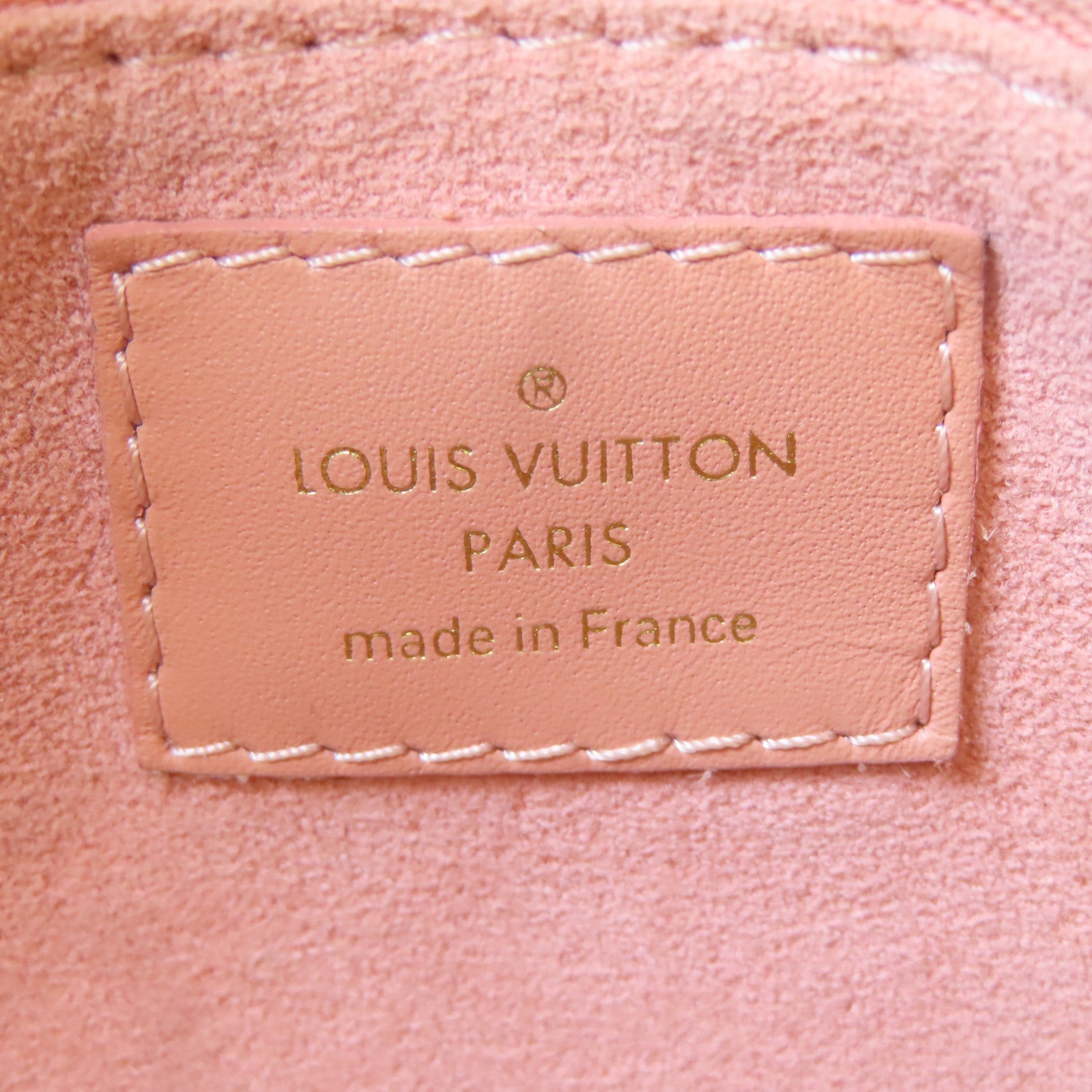 LOUIS VUITTON 【激減優惠】Monogram Petite Malle Souple金扣手挽肩背兩用袋啡色/粉紅色