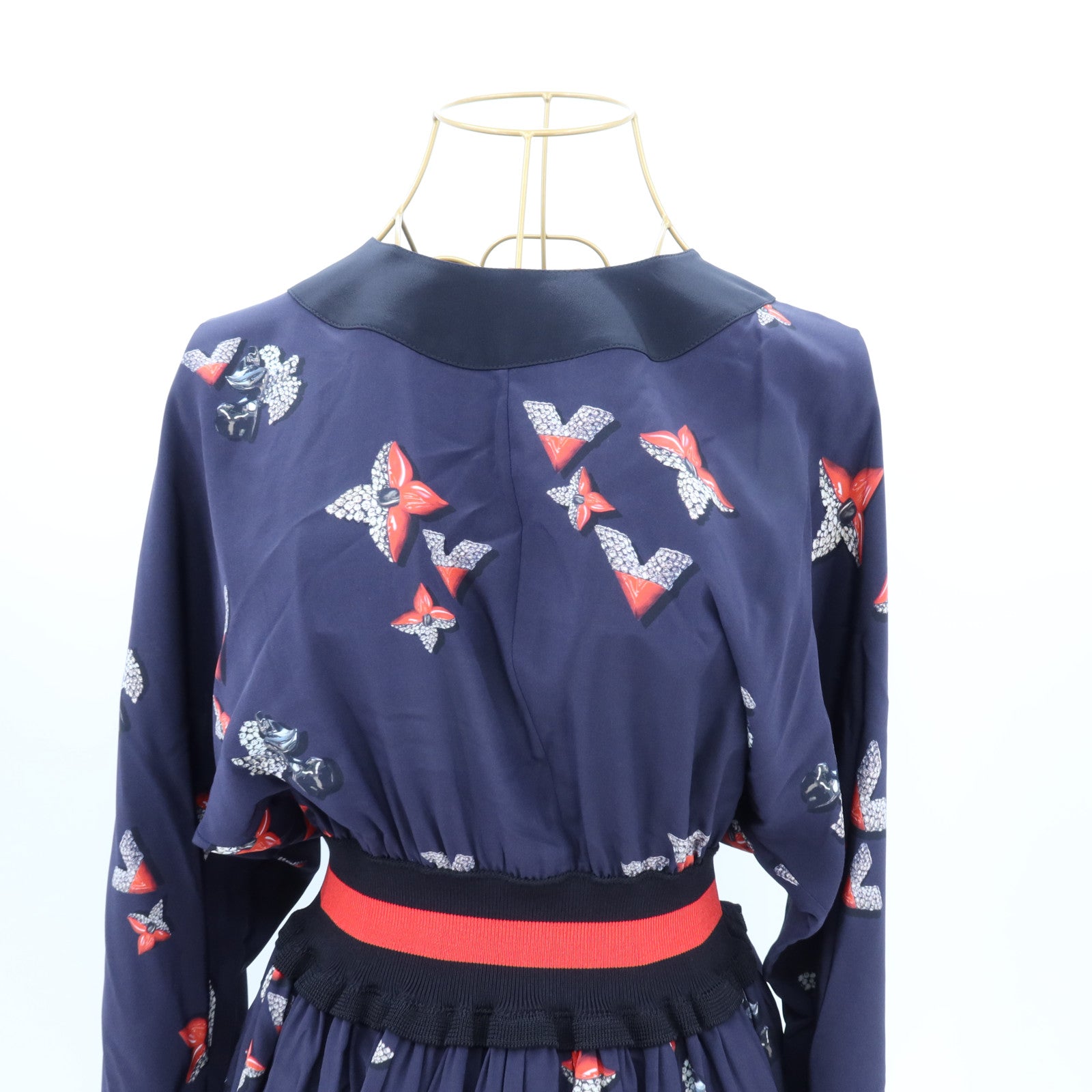LOUIS VUITTON Silk One-Piece Dress連身裙