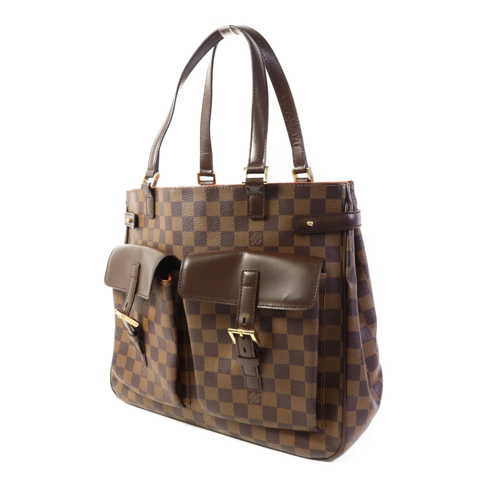 LOUIS VUITTON Damier Uzes Tote Bag金扣手挽袋