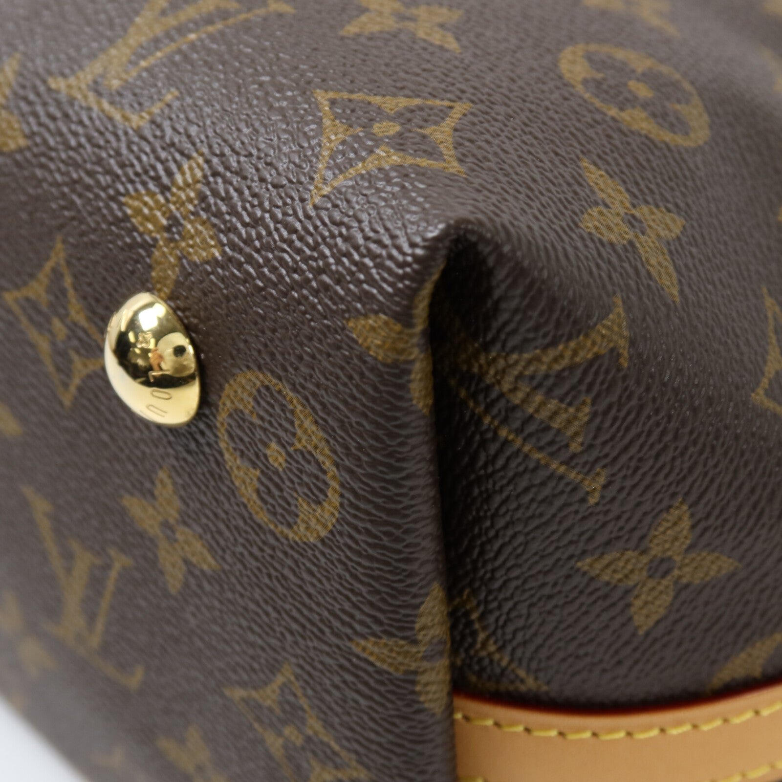 LOUIS VUITTON Monogram Carry All PM金扣肩背袋