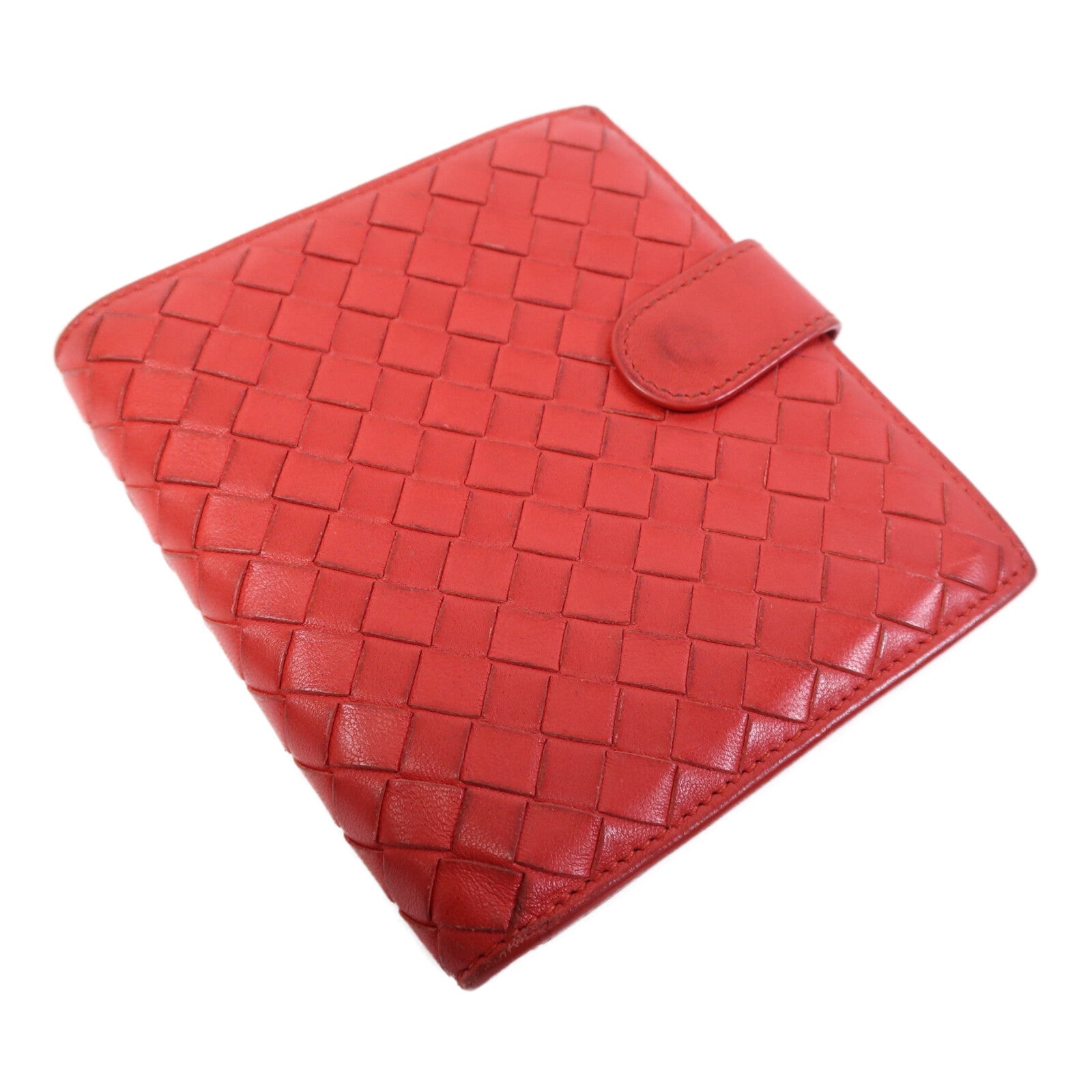 BOTTEGA VENETA 【激減優惠】皮革Bi-fold Wallet金扣錢包