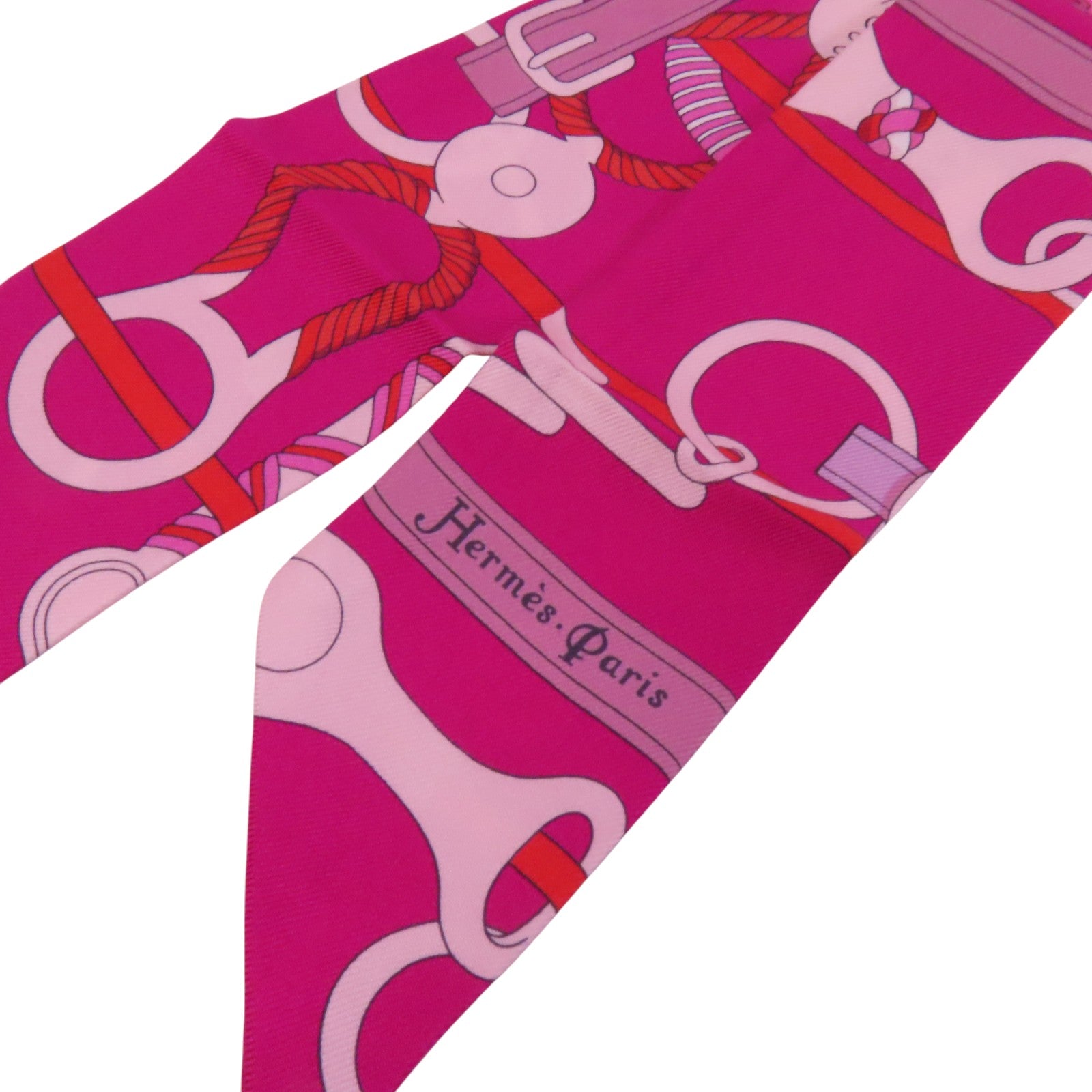 HERMES 絲質Twilly Scarf絲巾