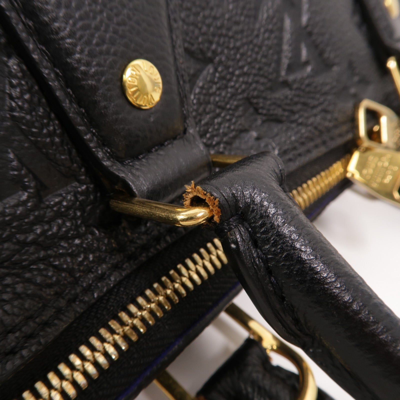 LOUIS VUITTON Monogram Empreinte Neo Alma PM手挽肩背兩用袋