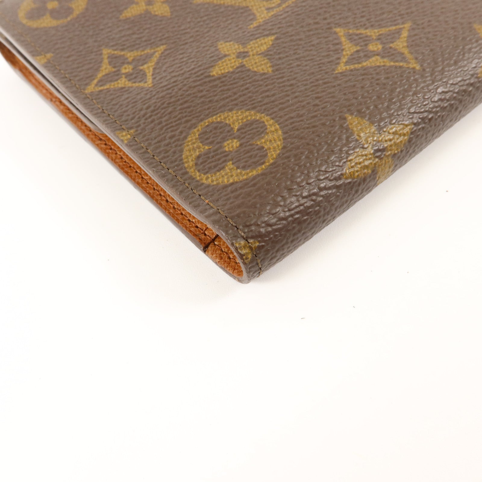 LOUIS VUITTON Monogram Pochette Passport金扣長錢包