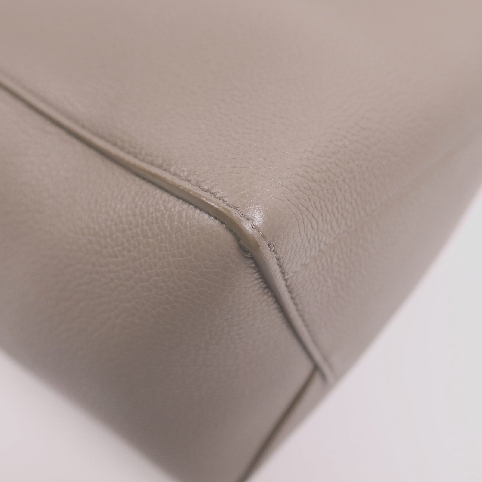 CELINE 牛皮皮革Sangle Bucket金扣肩背袋