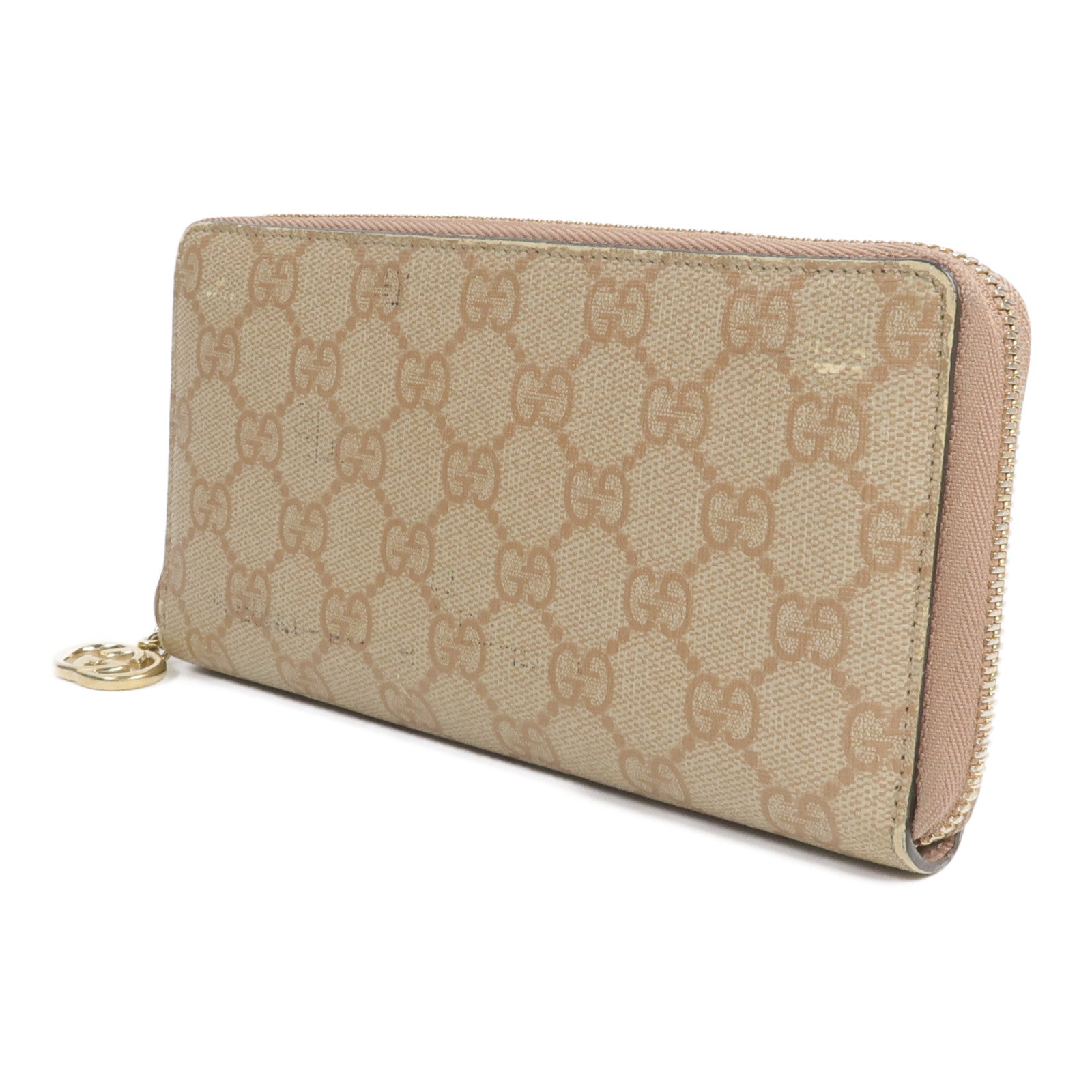 GUCCI 塗層帆布Long Wallet長錢包