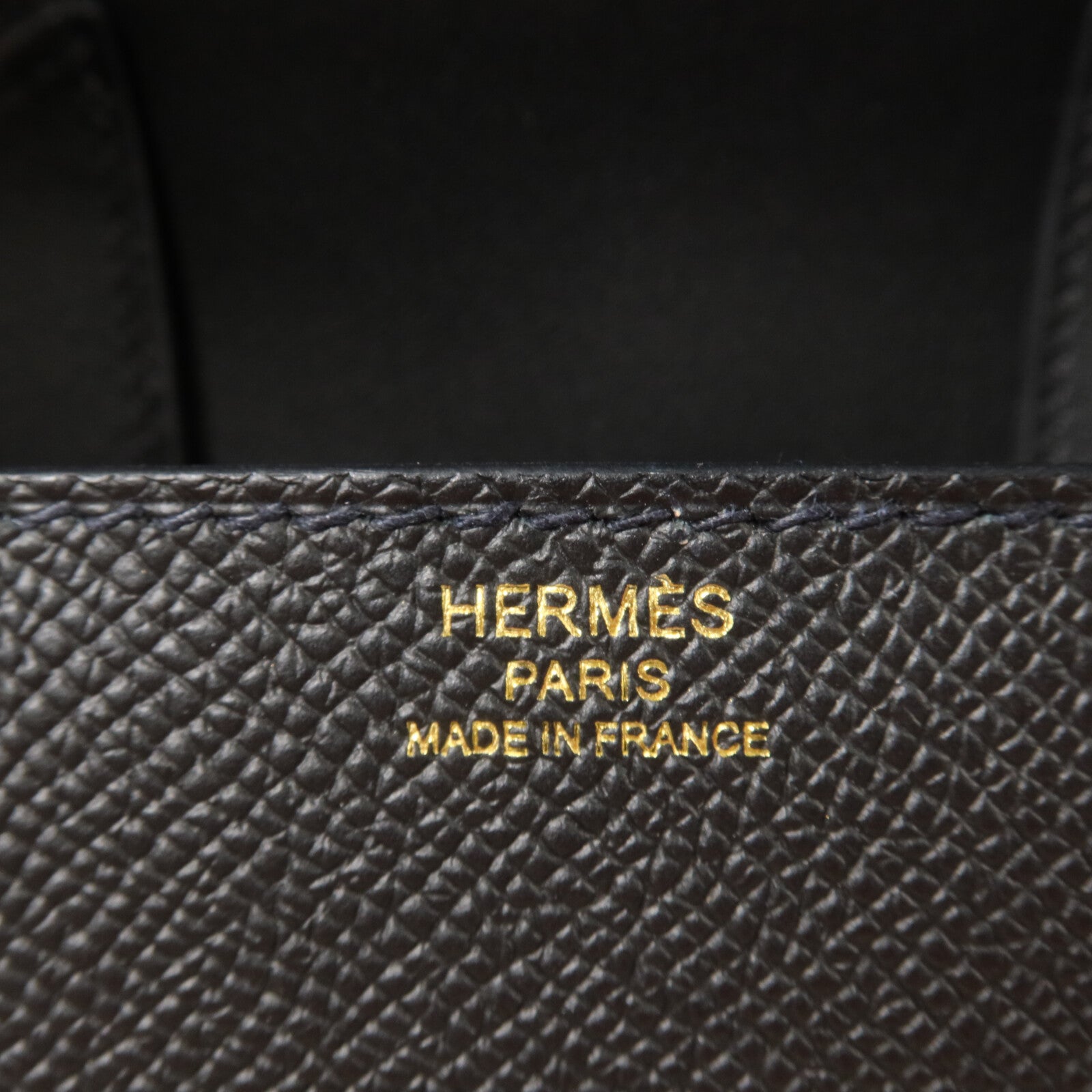 HERMES Epsom皮革Della Cavalleria Mini肩背袋Noir