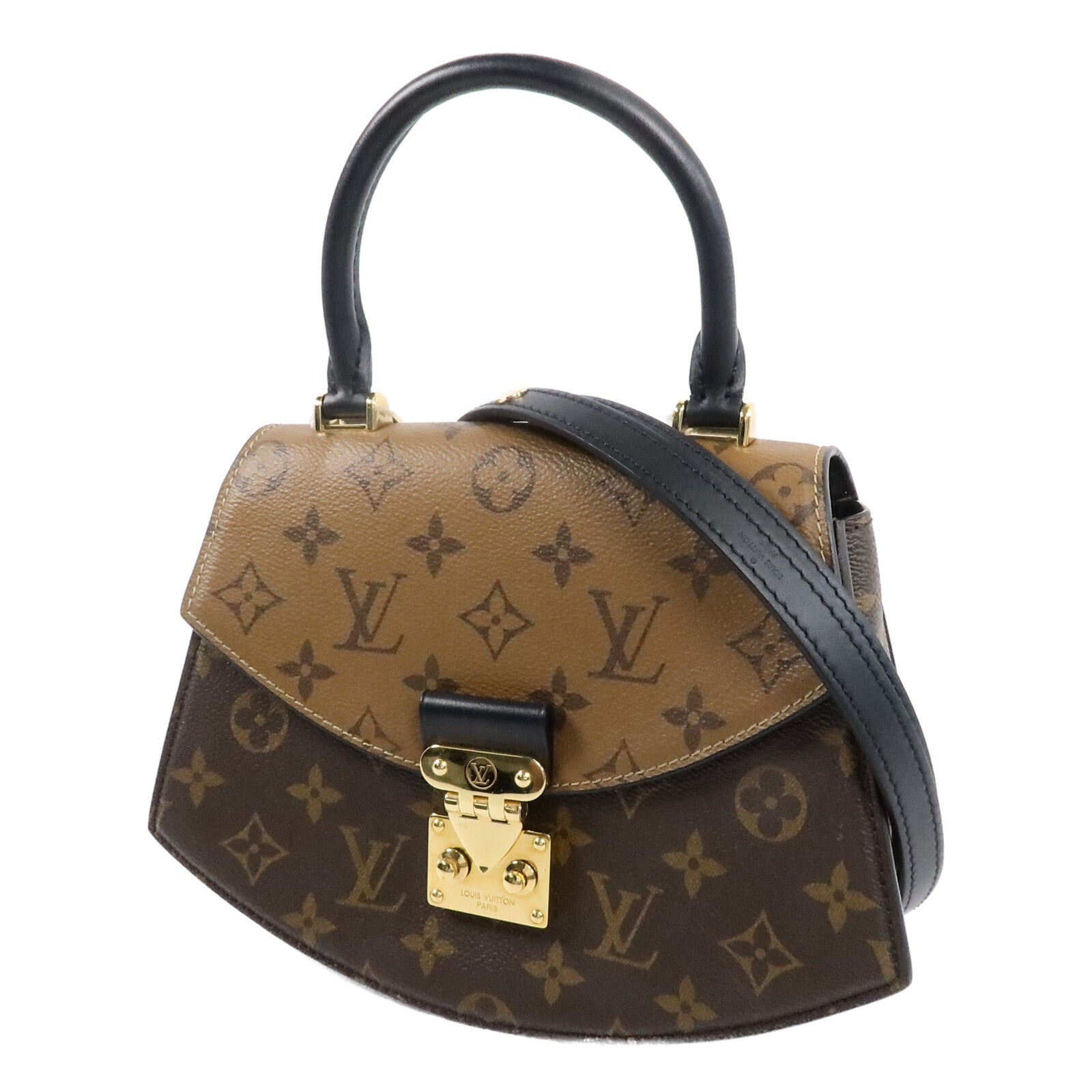 LOUIS VUITTON Monogram Reverse Tilsitt手挽肩背兩用袋