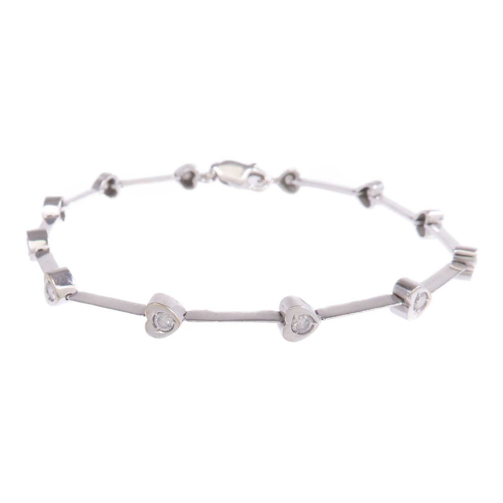 JEWELRY 【激減優惠】18K白金Diamond Bracelet鑽石手鏈