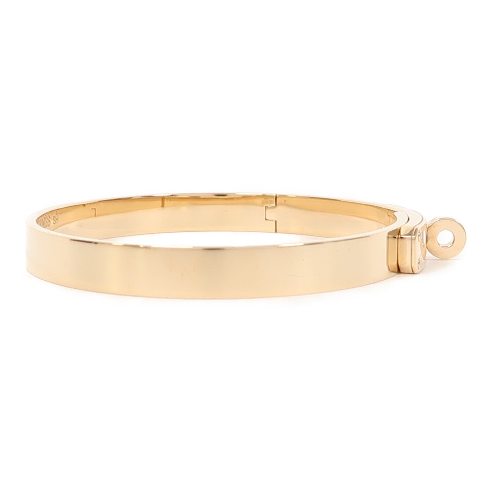 HERMES 18K玫瑰金Kelly Bracelet手鐲