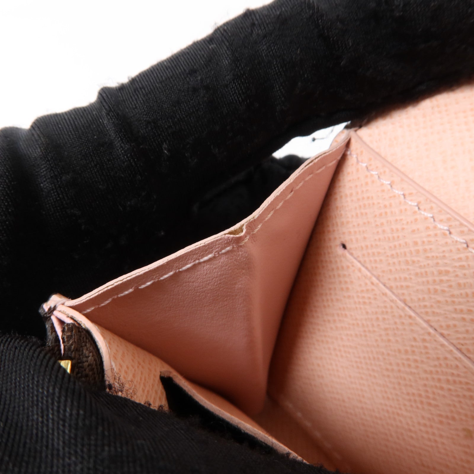 LOUIS VUITTON Monogram Rosalie Coin Purse金扣零錢包
