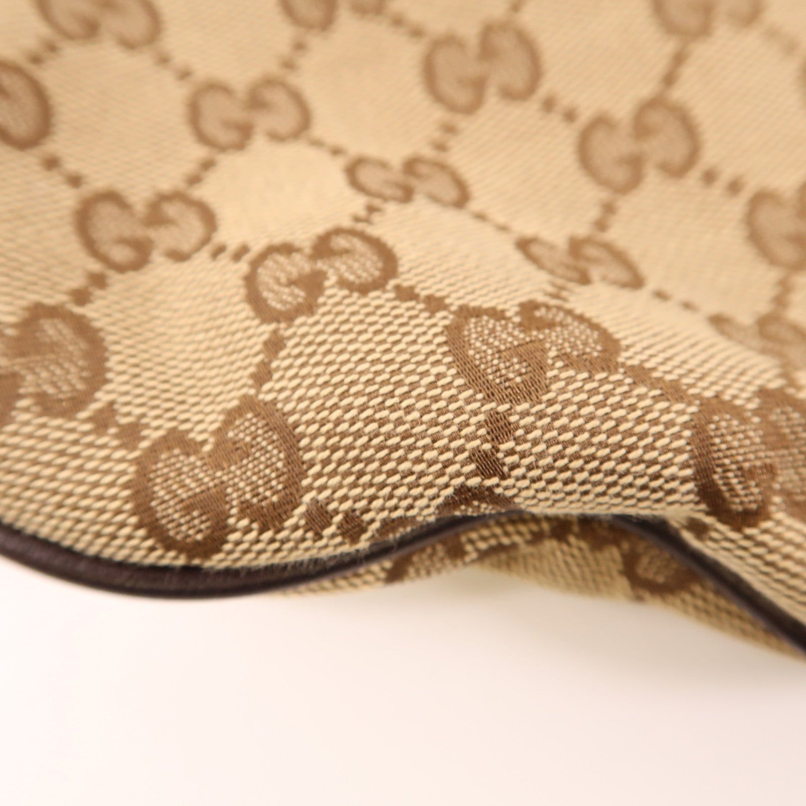 GUCCI 帆布Shoulder Bag金扣手挽袋