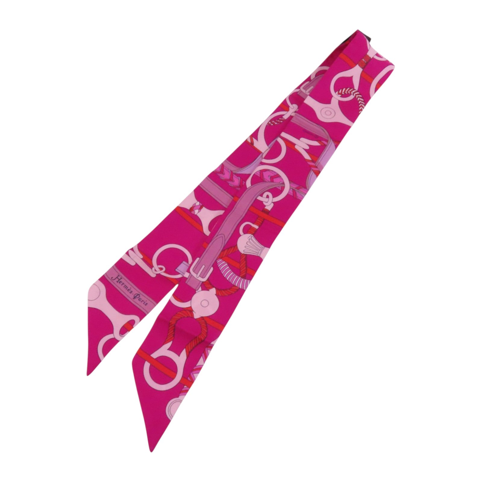 HERMES 絲質Twilly Scarf絲巾