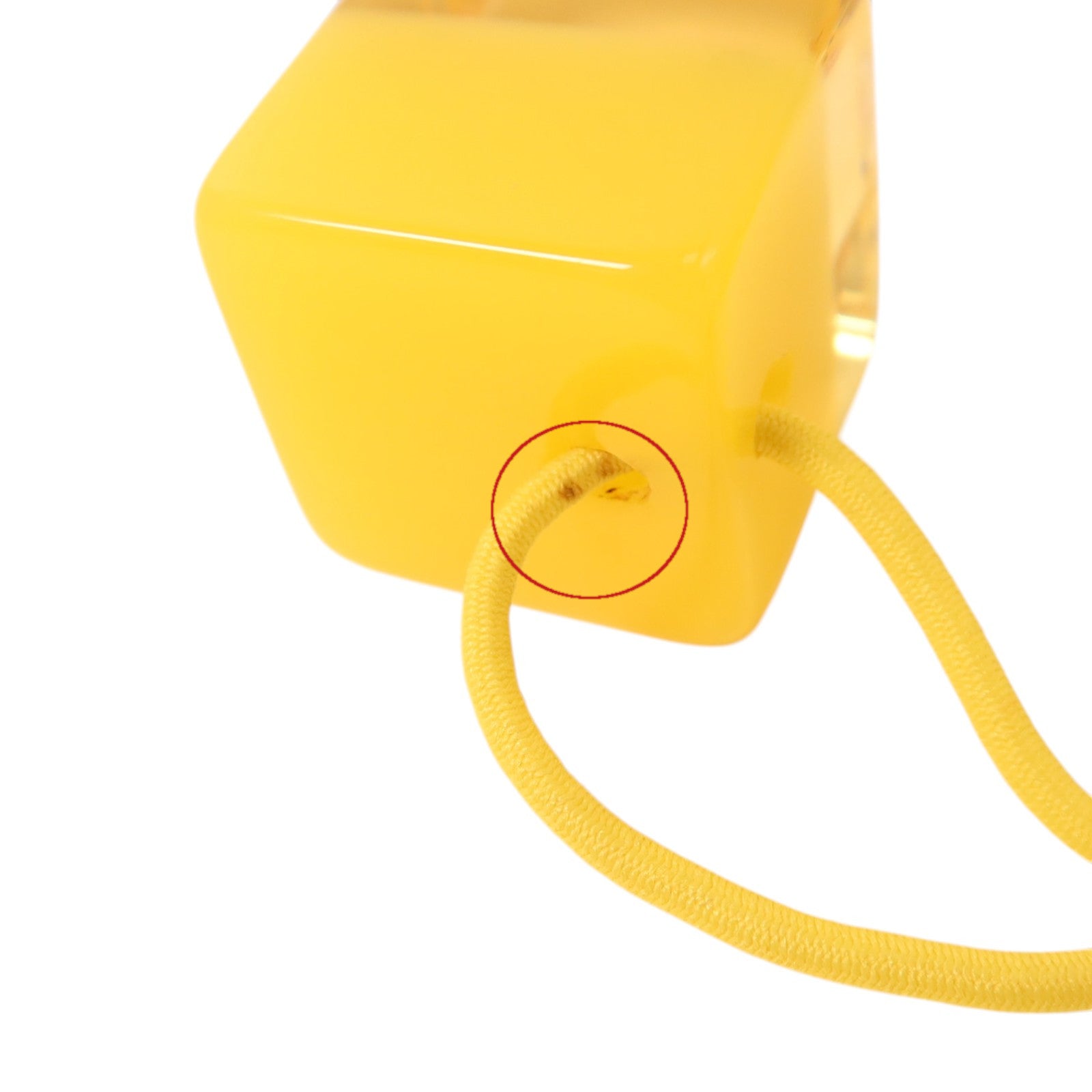 LOUIS VUITTON PVC Hair Cube金扣髮圈