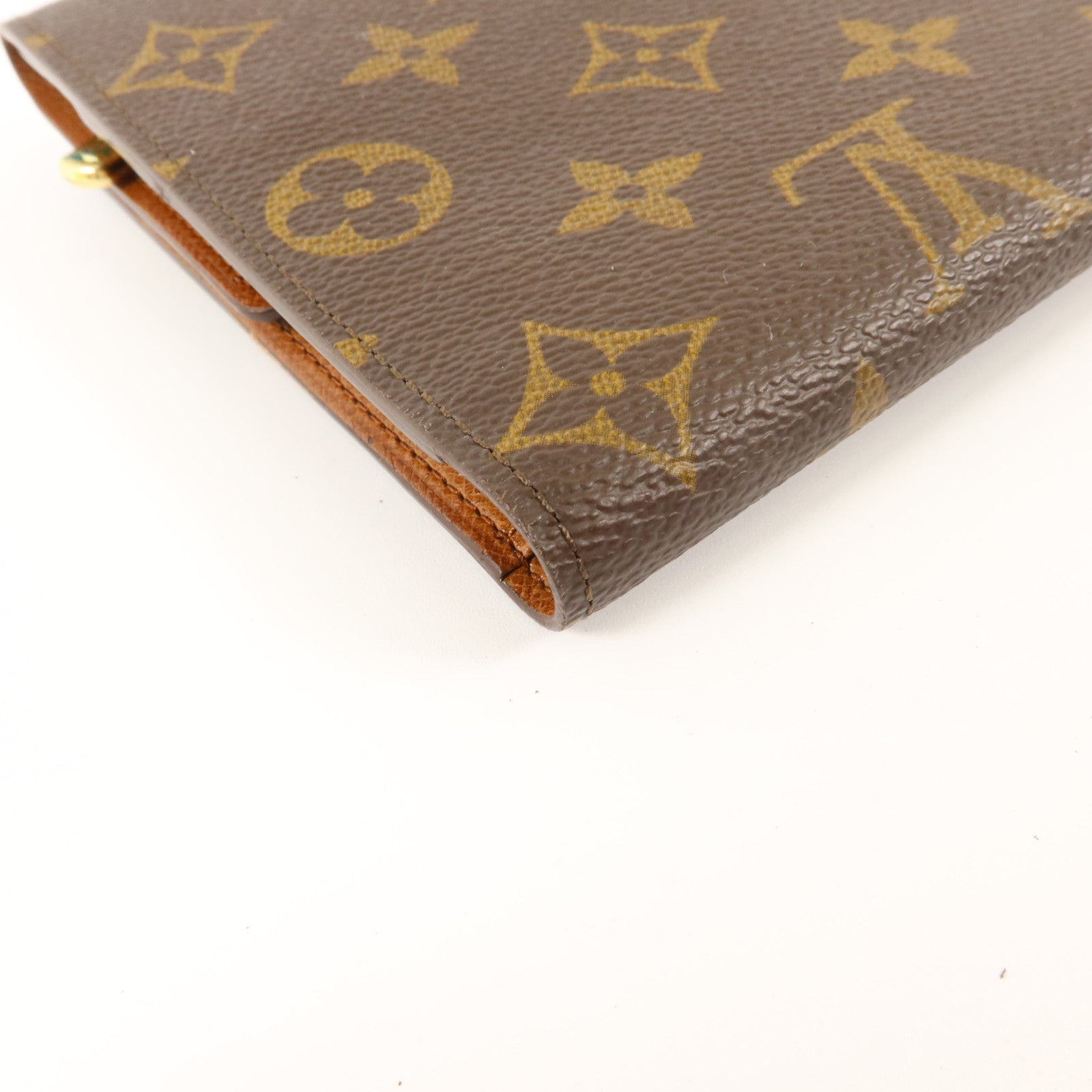 LOUIS VUITTON Monogram Pochette Passport金扣長錢包