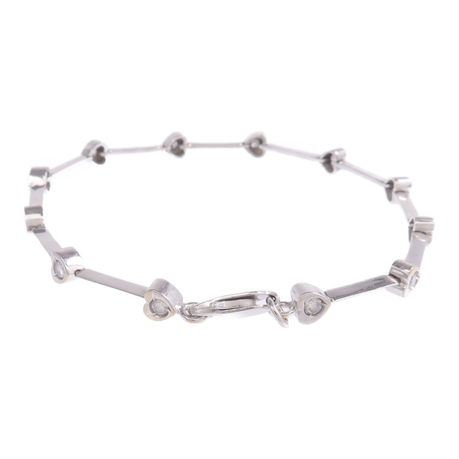 JEWELRY 【激減優惠】18K白金Diamond Bracelet鑽石手鏈