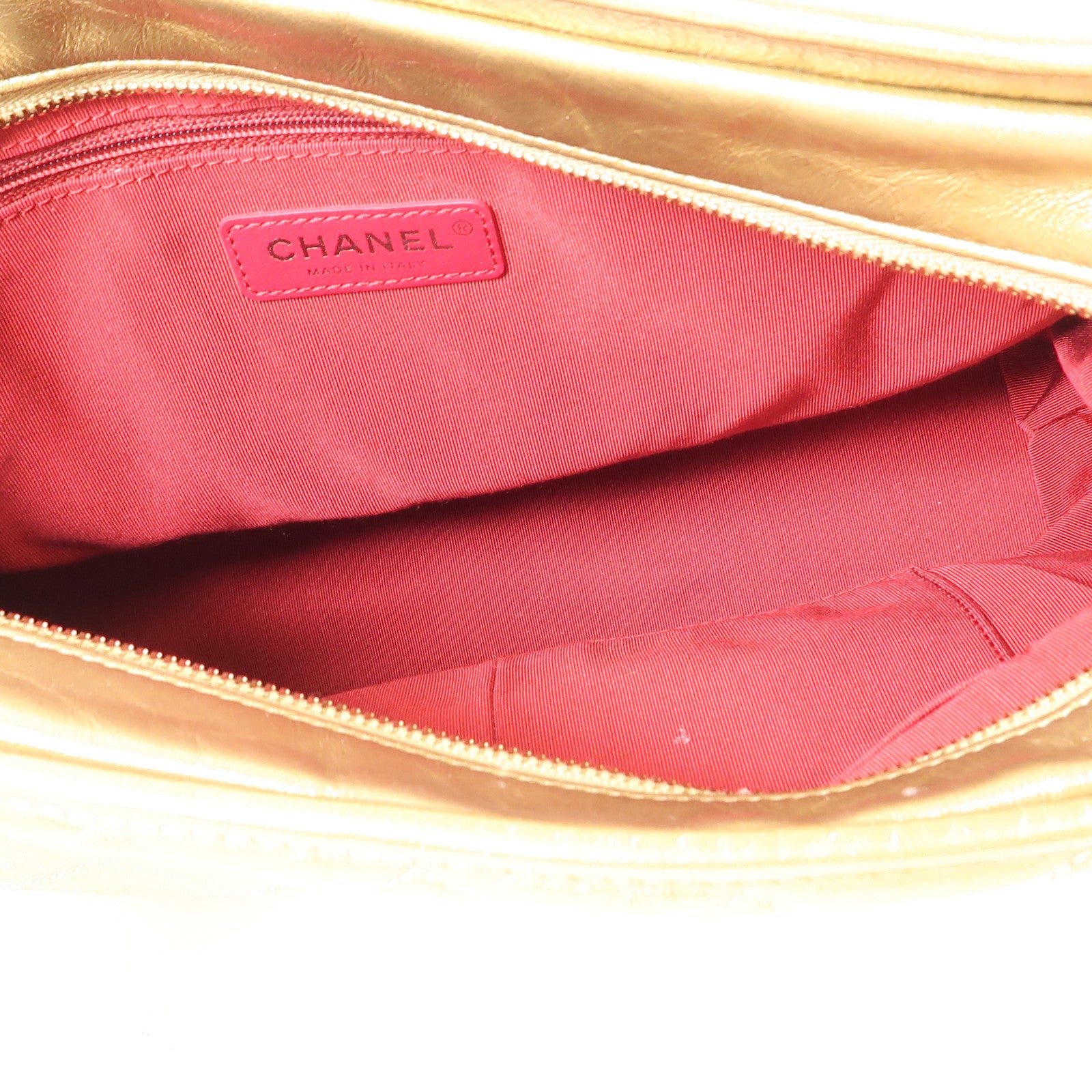CHANEL 【激減優惠】牛皮皮革Gabrielle鏈帶肩背袋