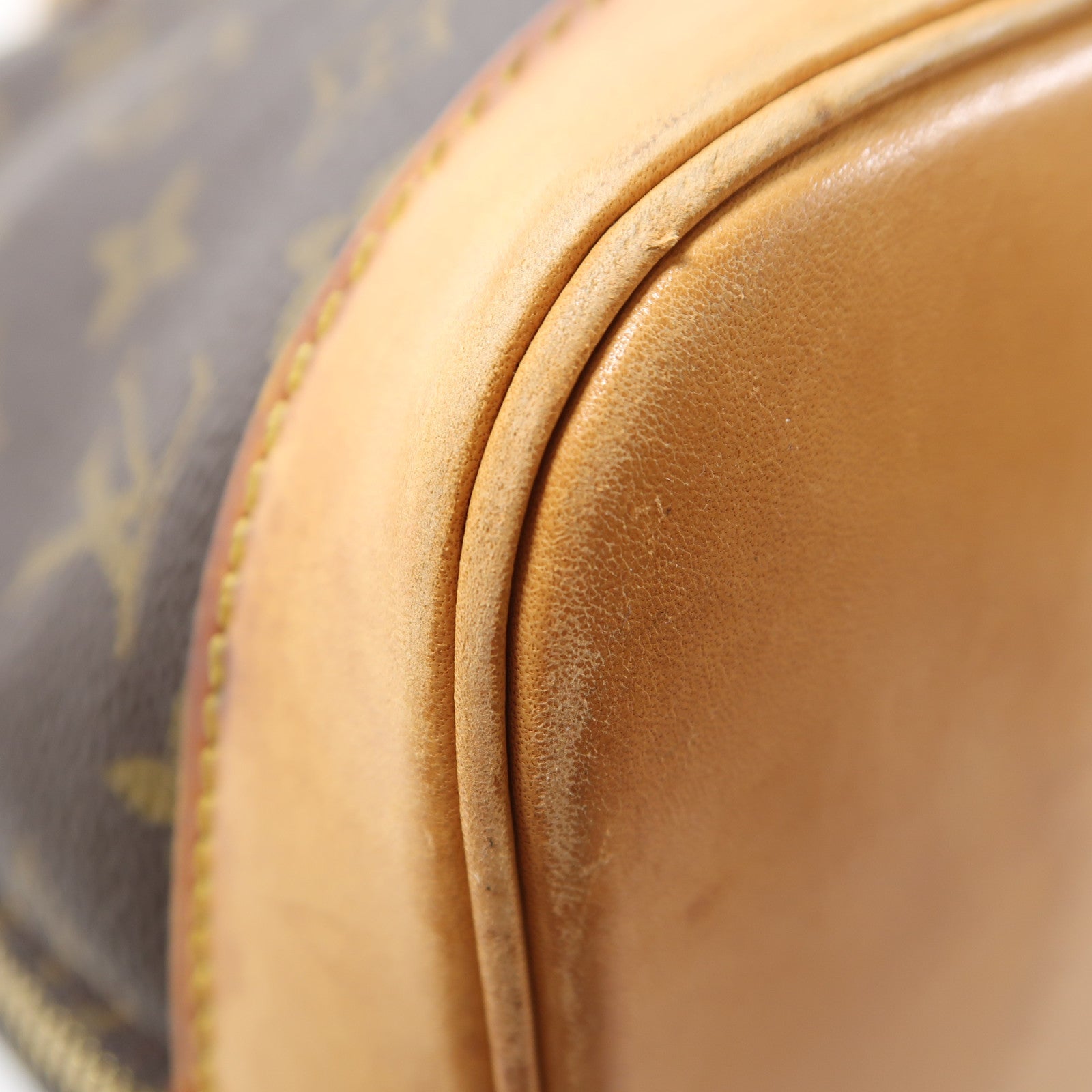 LOUIS VUITTON 【激減優惠】Monogram Alma金扣手挽袋啡色