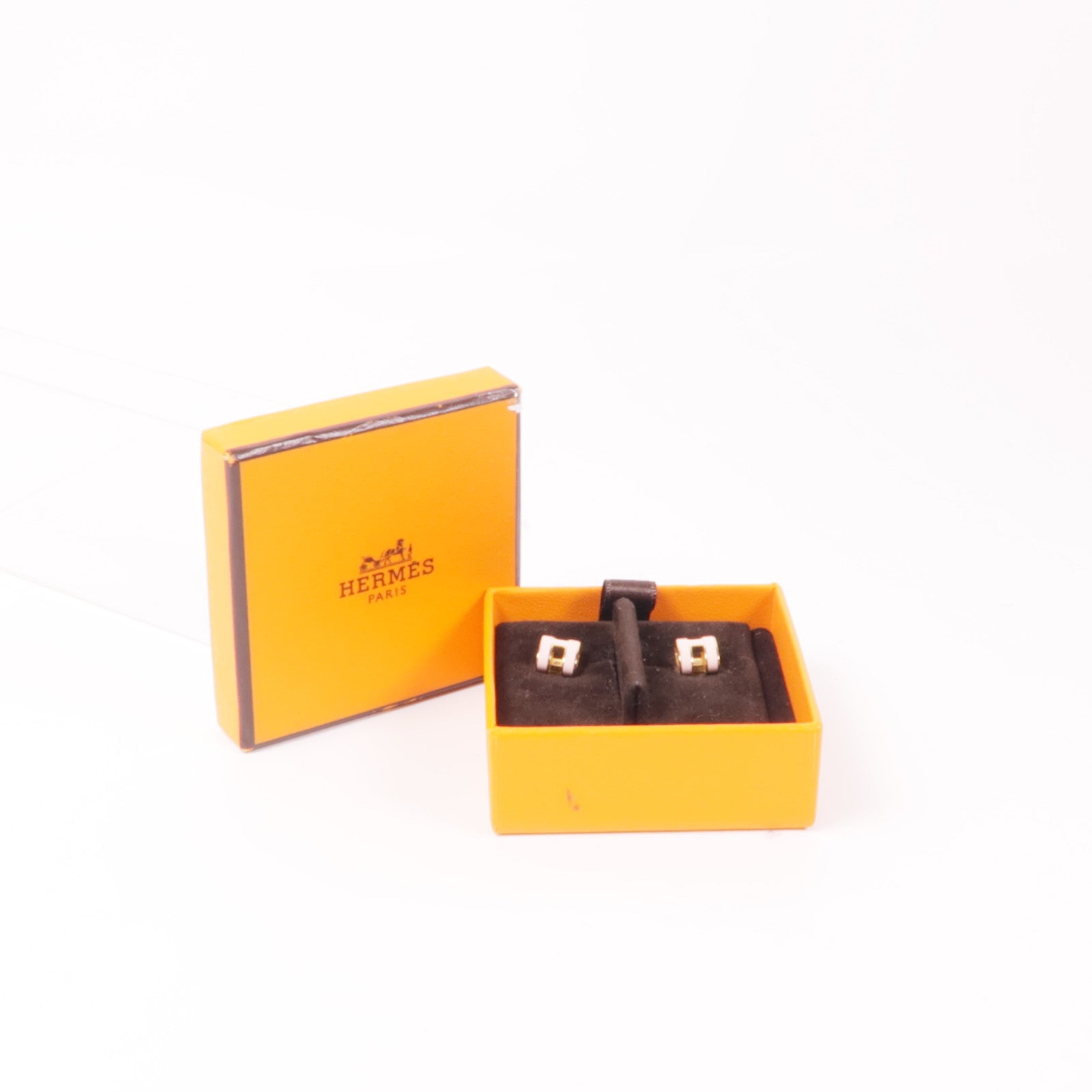 HERMES 金屬Mini Pop H Earrings耳環