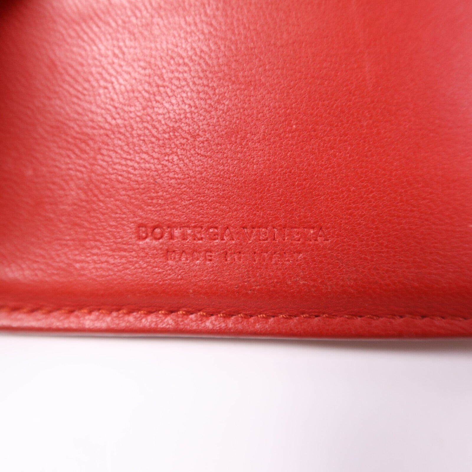 BOTTEGA VENETA 【激減優惠】皮革Bi-fold Wallet金扣錢包