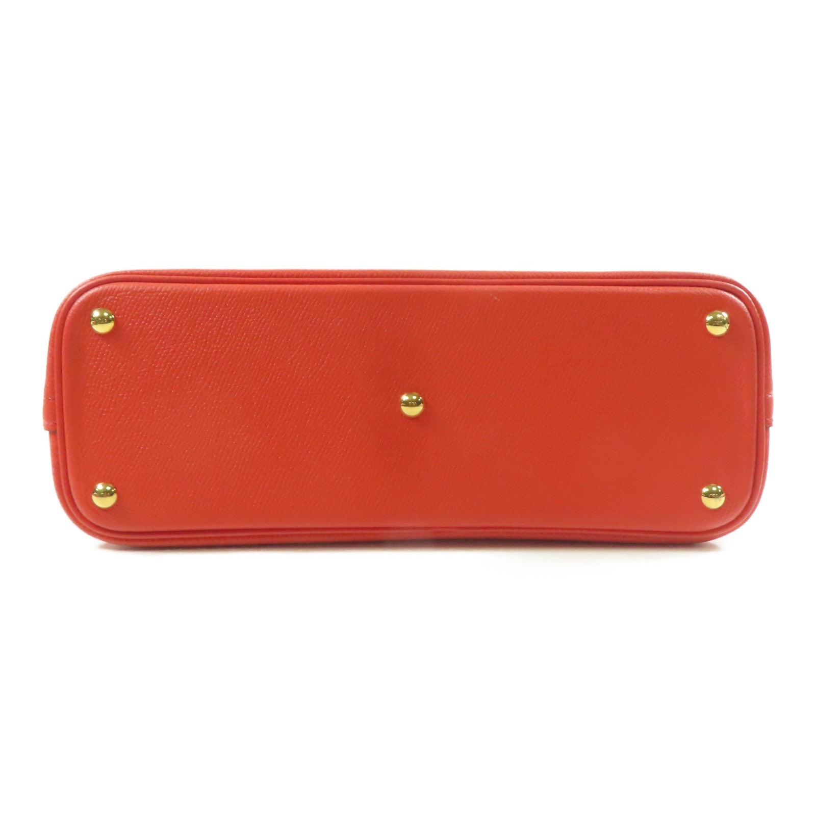 HERMES Epsom皮革Bolide 27金扣手挽肩背兩用袋心紅色