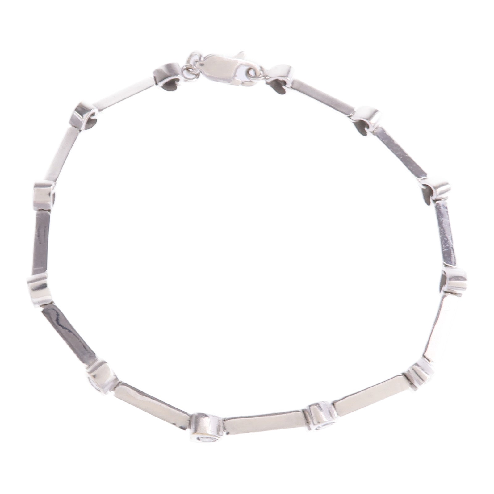 JEWELRY 【激減優惠】18K白金Diamond Bracelet鑽石手鏈