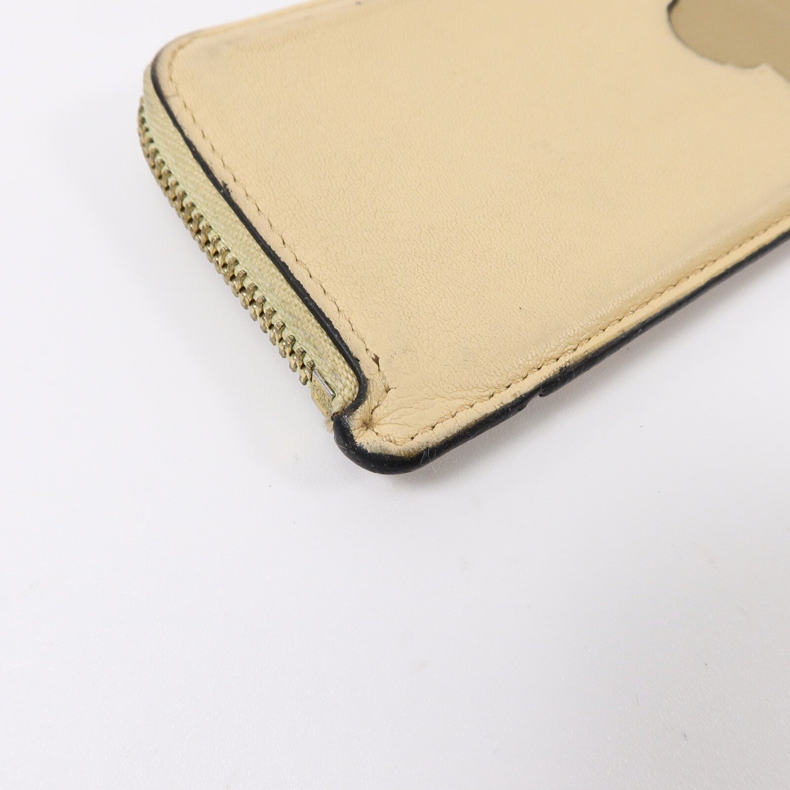 LOEWE 牛皮皮革Puzzle Coin Card Holder卡片套
