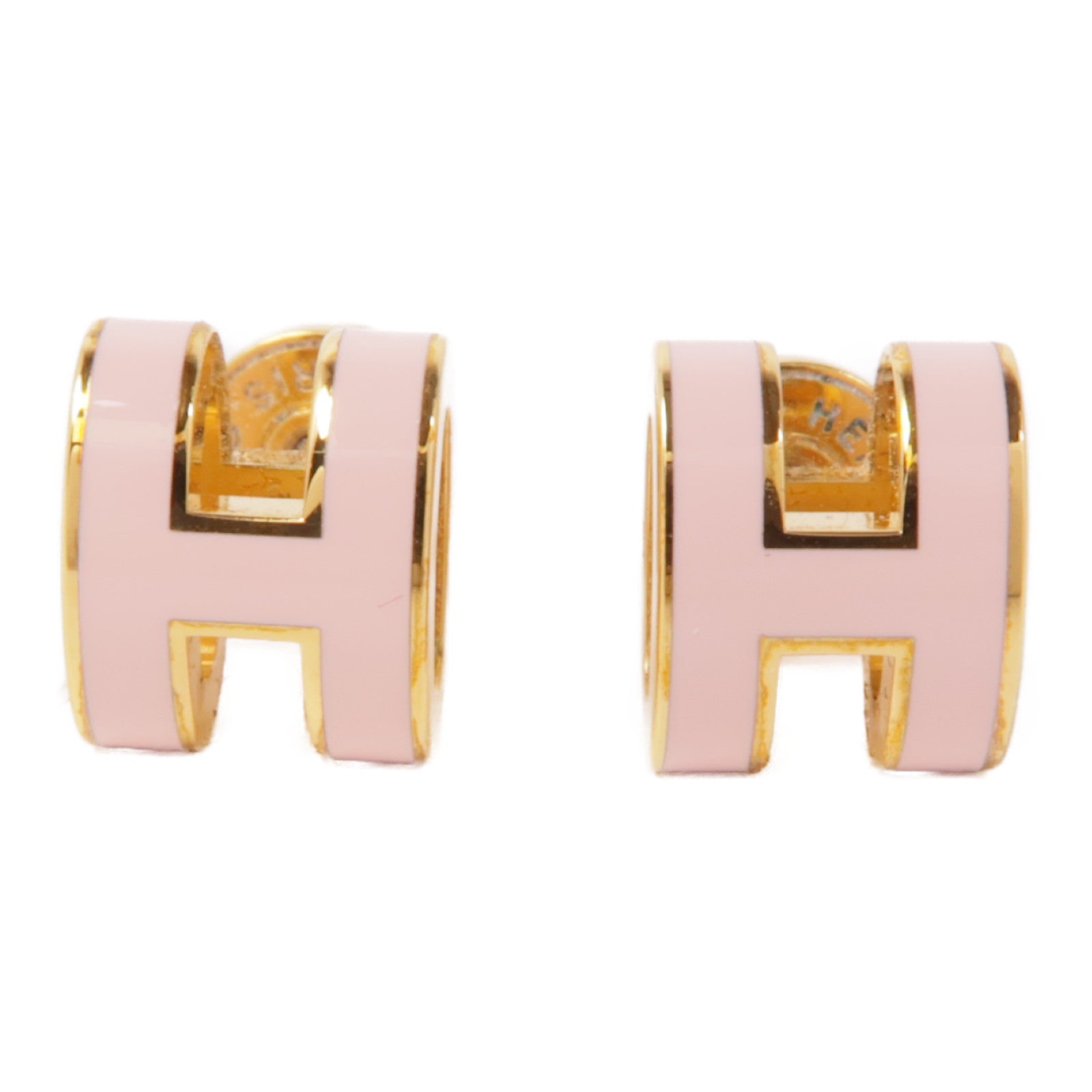 HERMES 金屬Mini Pop H Earrings耳環