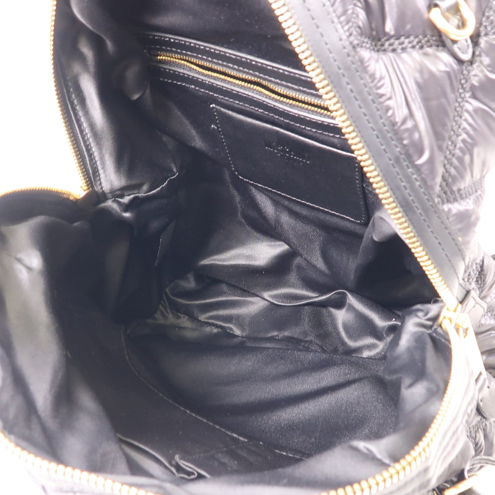 MOSCHINO 尼龍Backpack金扣背包