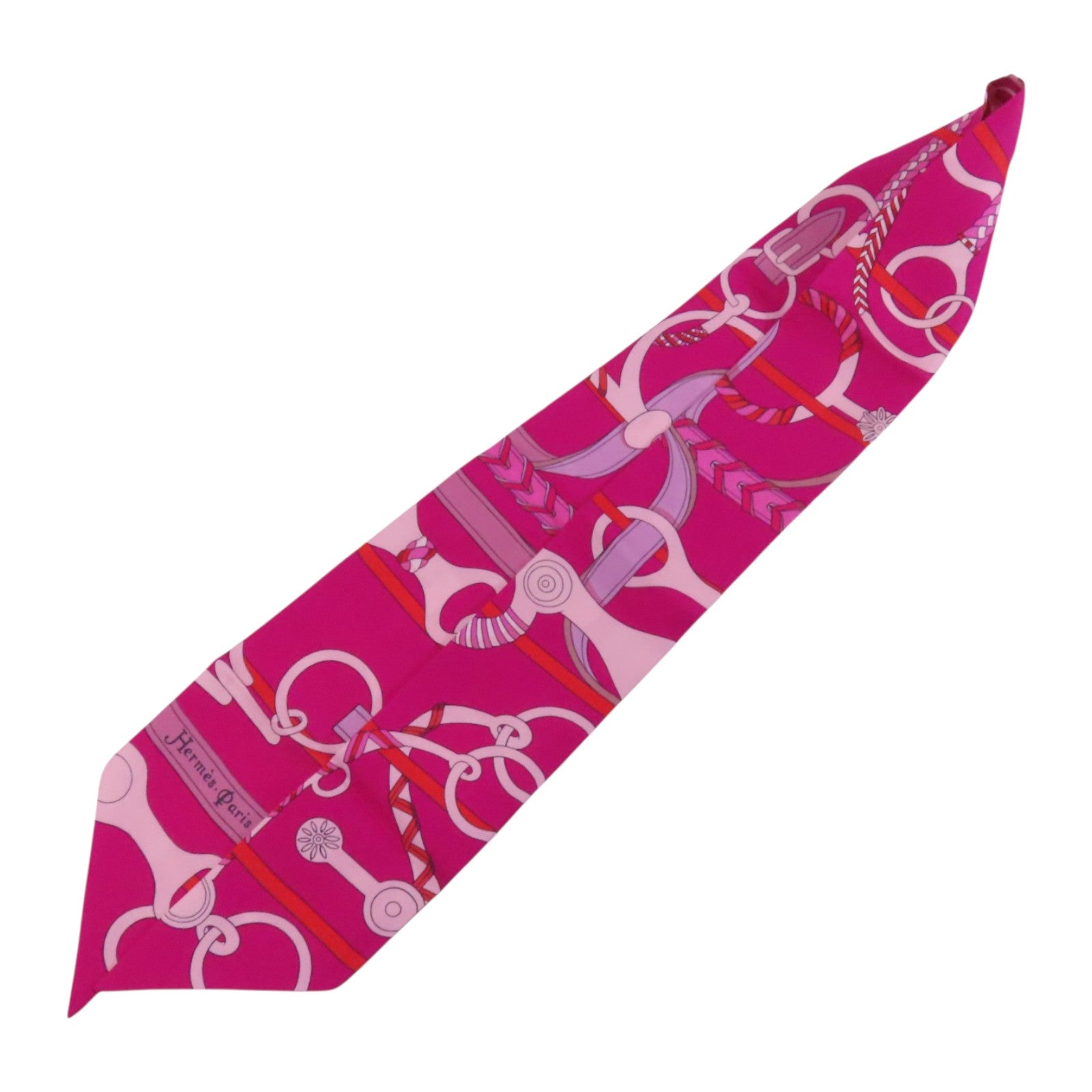 HERMES 絲質Twilly Scarf絲巾