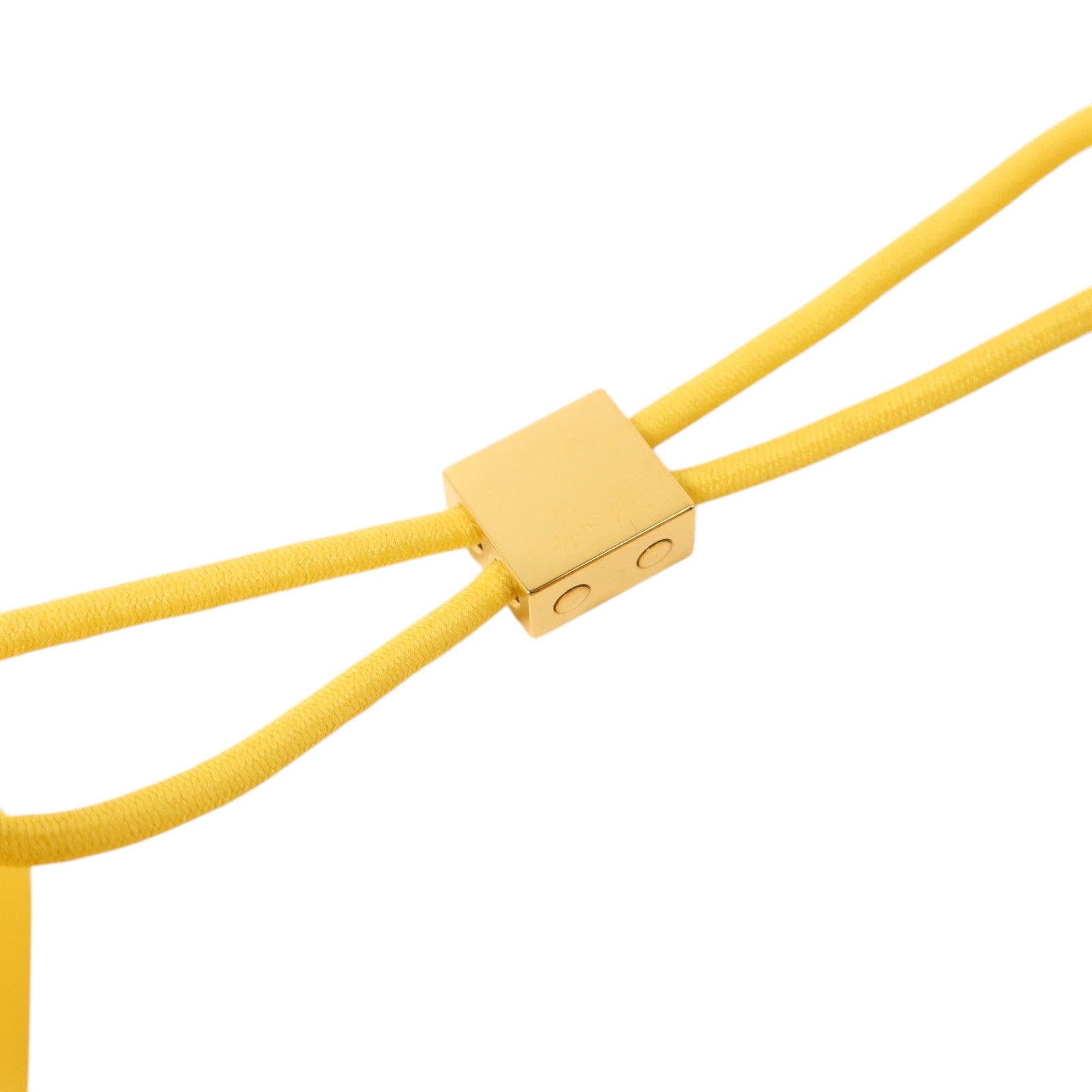 LOUIS VUITTON PVC Hair Cube金扣髮圈