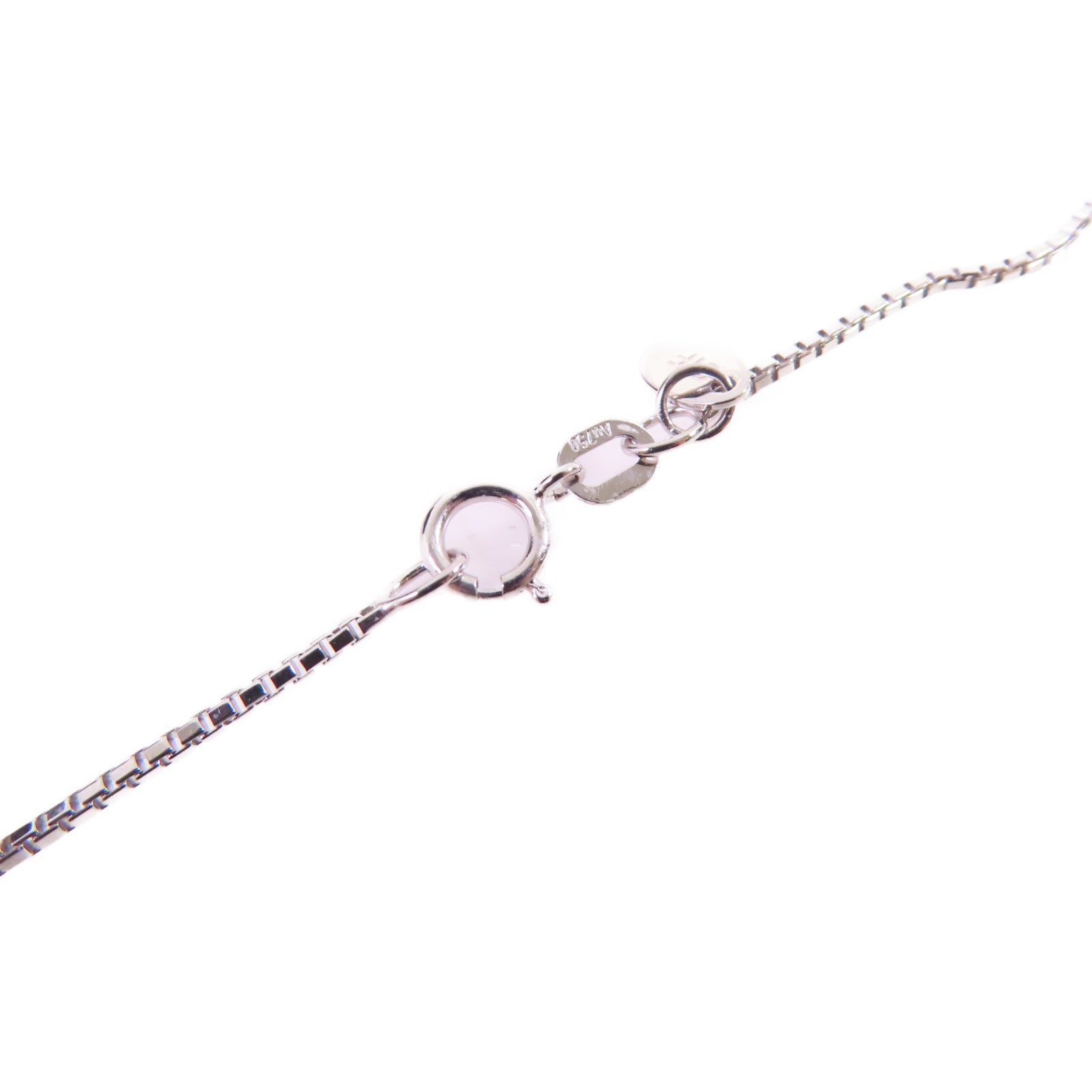 JEWELRY (PRICE DOWN) Diamond Necklace 18K White Gold