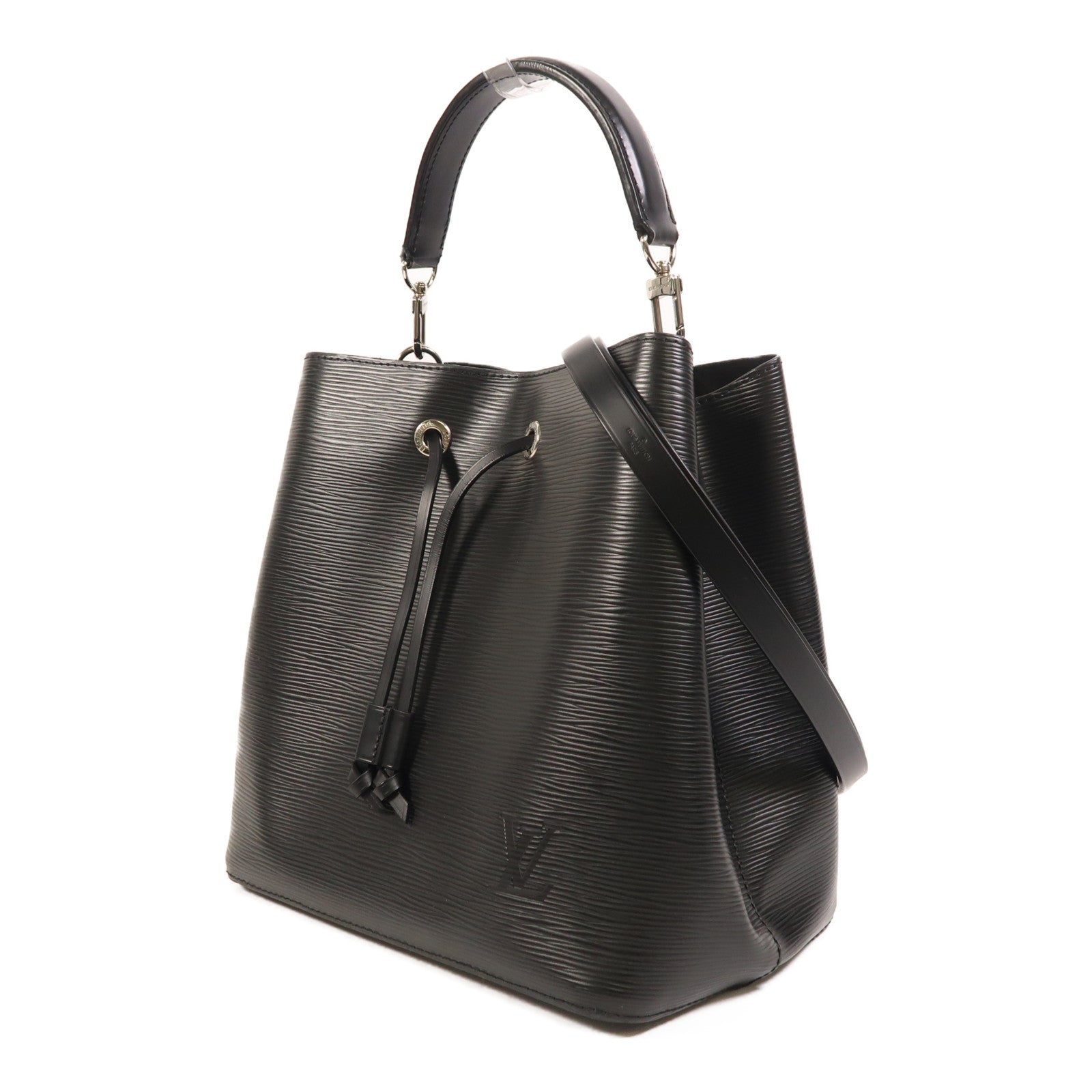 LOUIS VUITTON Epi Neo Noe MM銀扣手挽肩背兩用袋