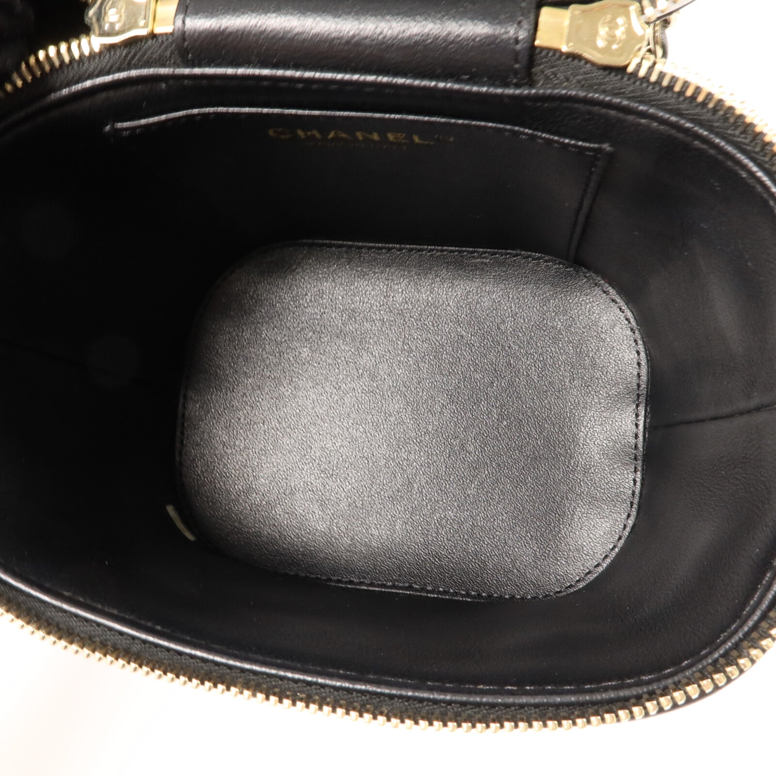 CHANEL 羊皮皮革Trendy CC Vanity Case手挽肩背兩用袋