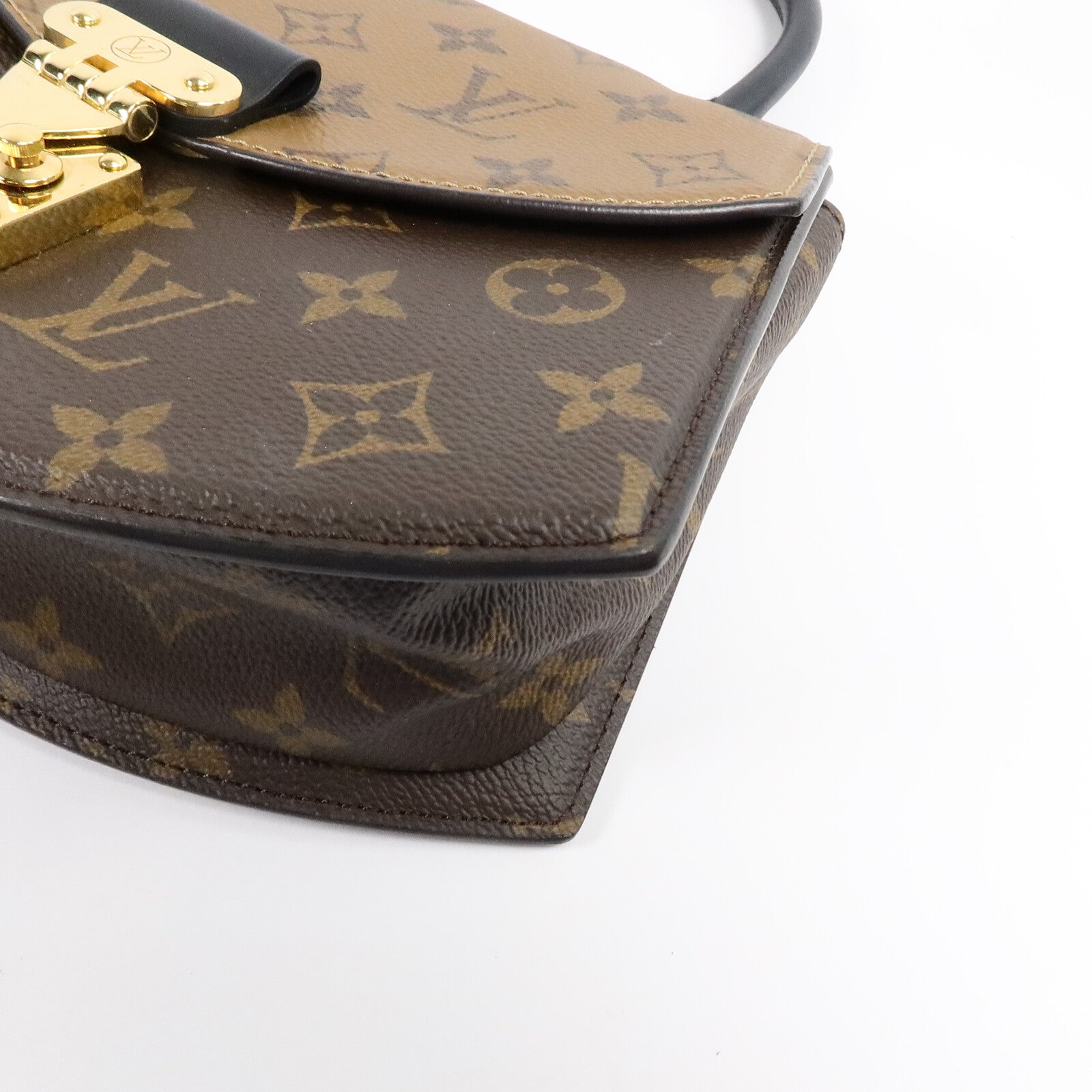 LOUIS VUITTON Monogram Reverse Tilsitt手挽肩背兩用袋