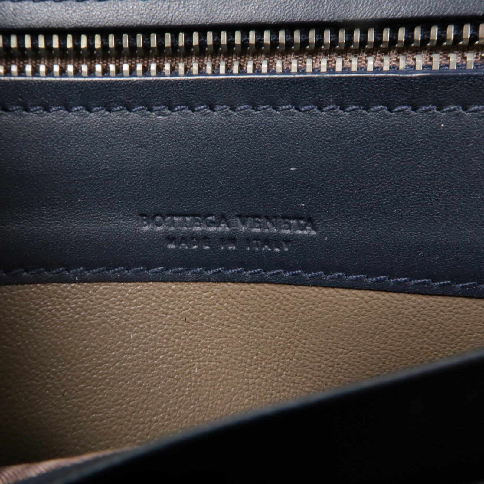 BOTTEGA VENETA 織紋皮革Zipped Long Wallet長錢包