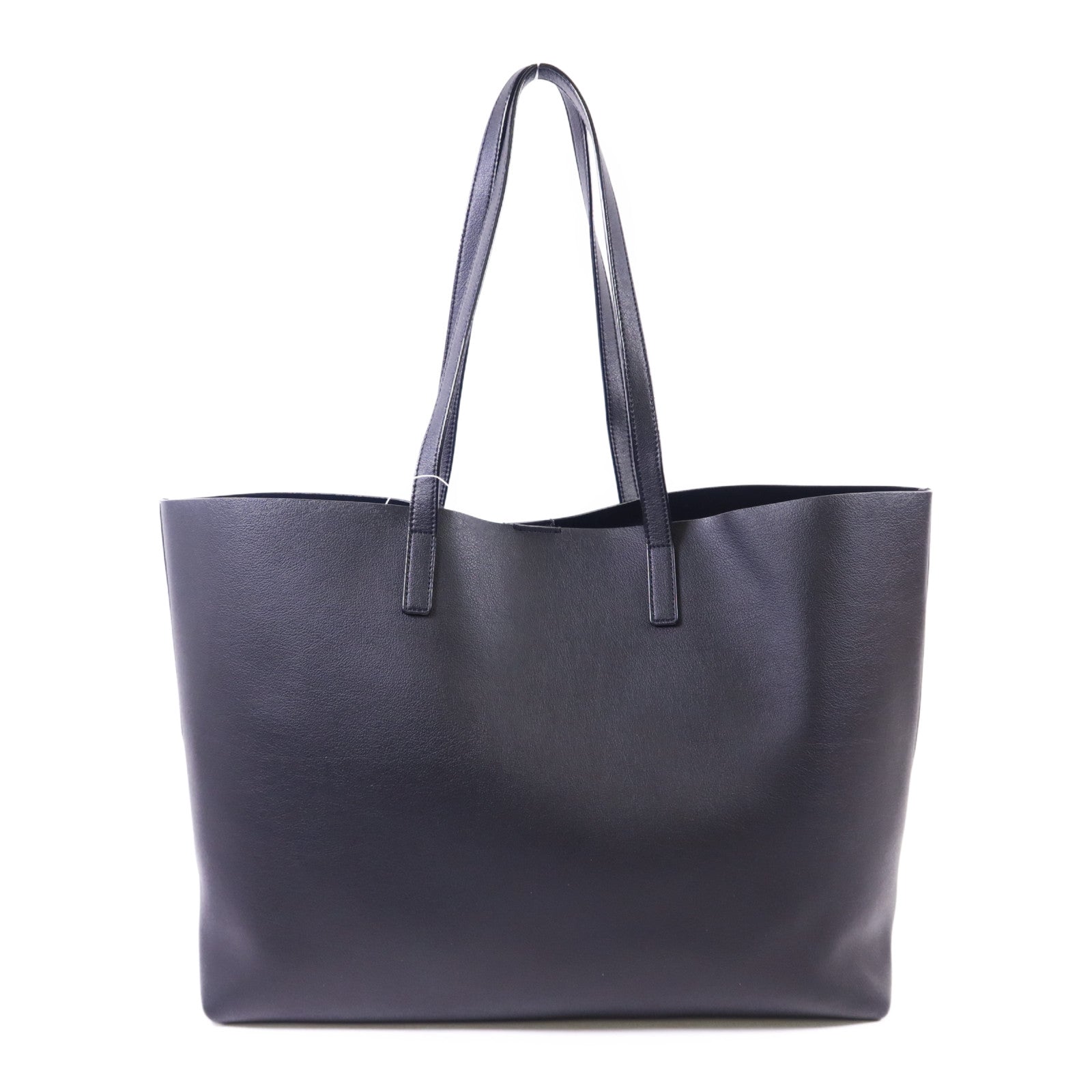 SAINT LAURENT 牛皮皮革Totebag金扣手挽袋