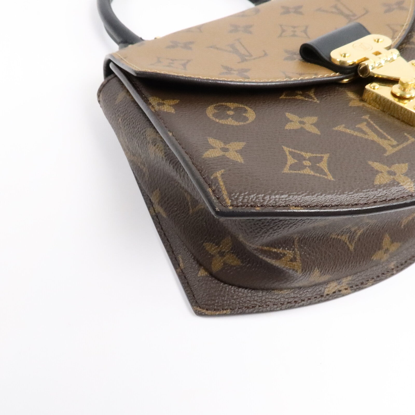 LOUIS VUITTON Monogram Reverse Tilsitt手挽肩背兩用袋