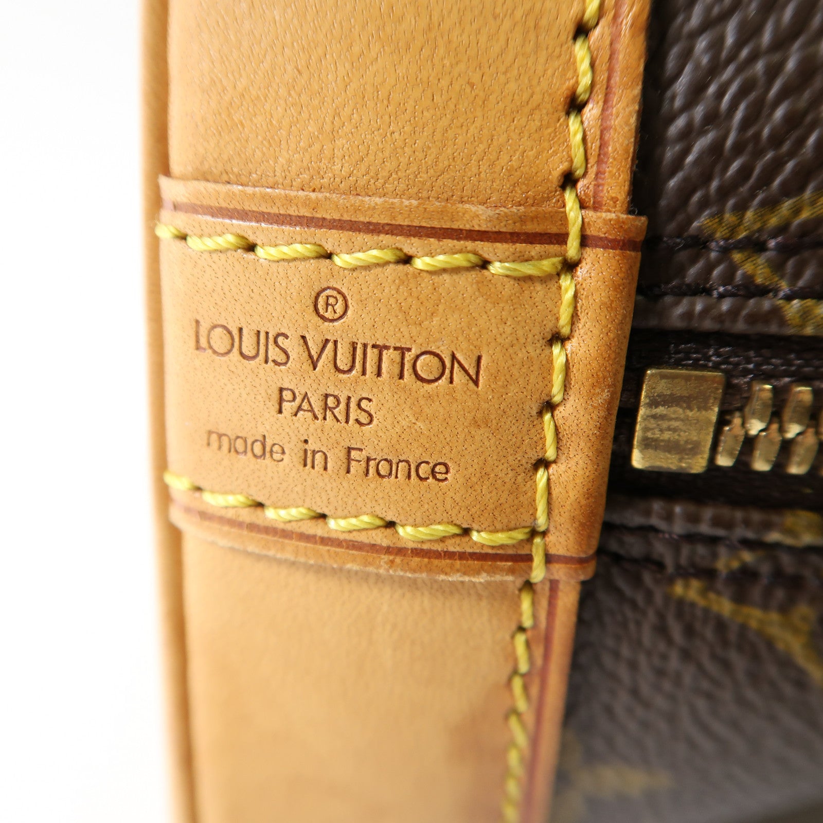 LOUIS VUITTON 【激減優惠】Monogram Alma金扣手挽袋啡色
