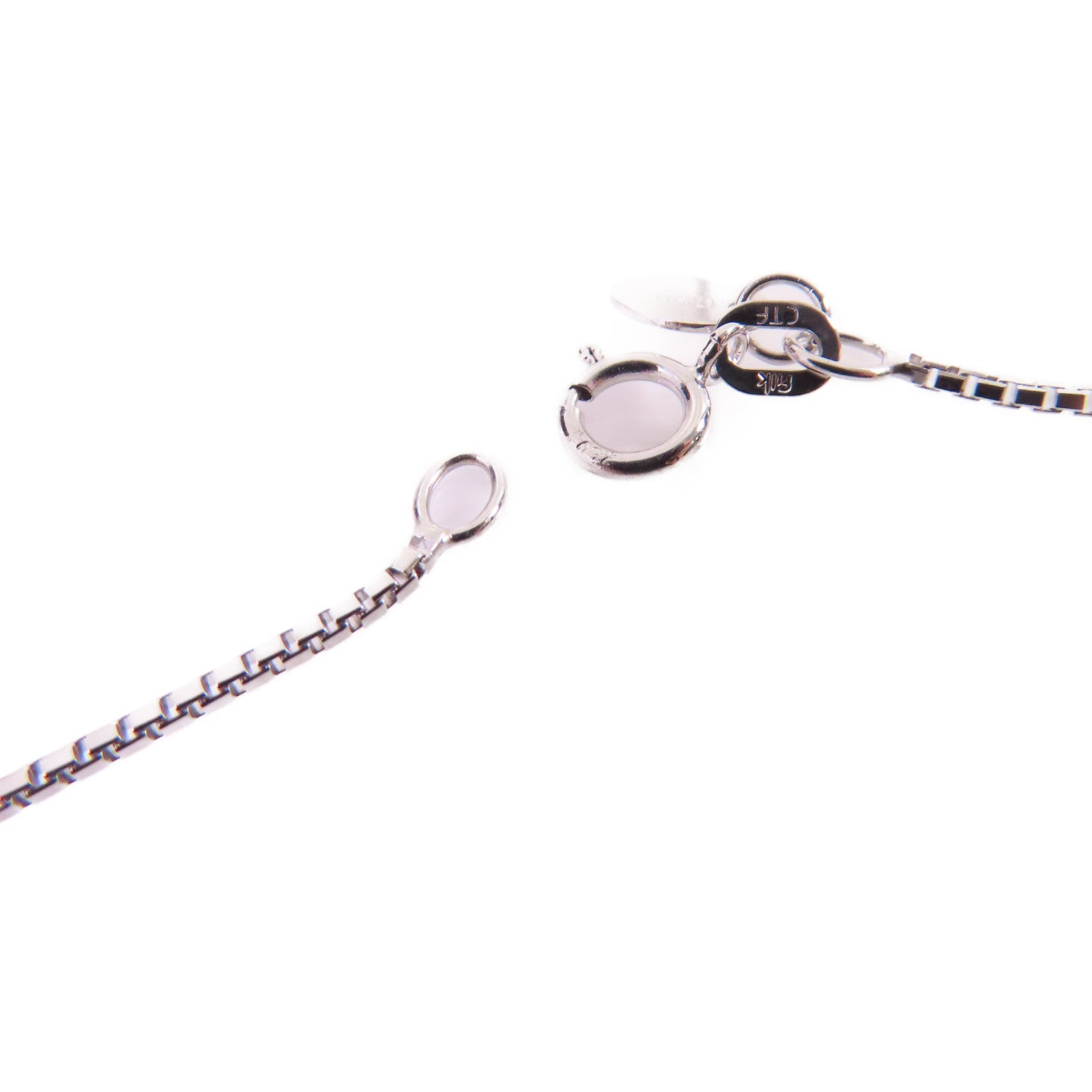 JEWELRY (PRICE DOWN) Diamond Necklace 18K White Gold