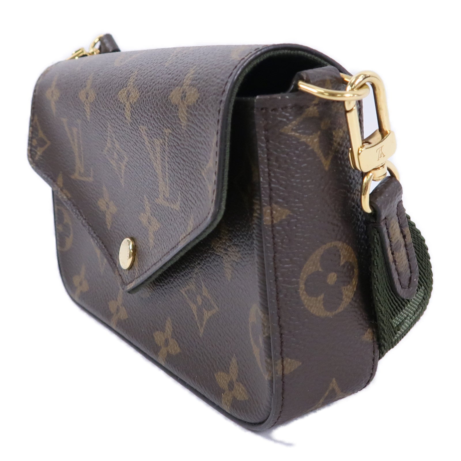 LOUIS VUITTON Monogram Felicie Strap & Go肩背袋