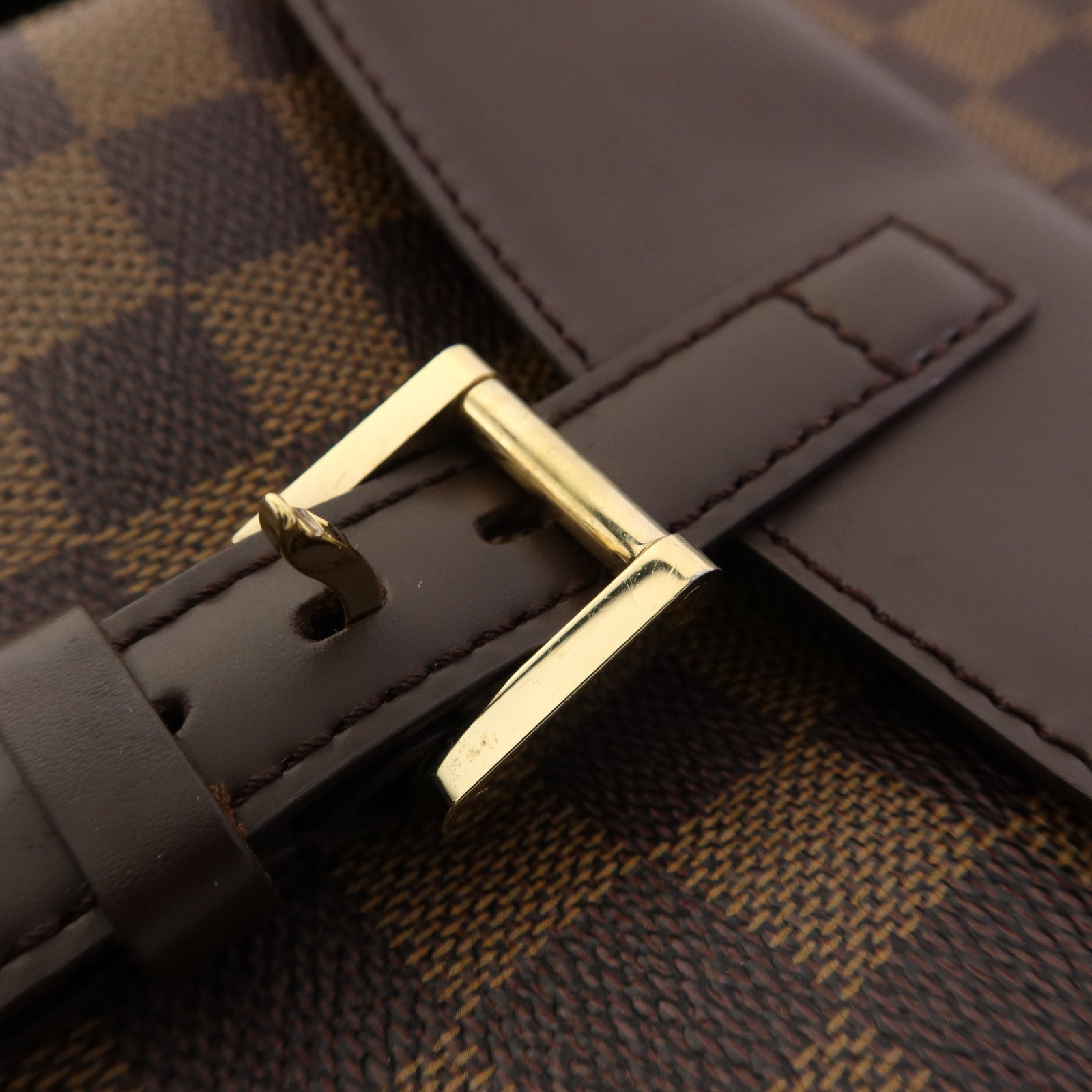 LOUIS VUITTON Damier Uzes Tote Bag金扣手挽袋