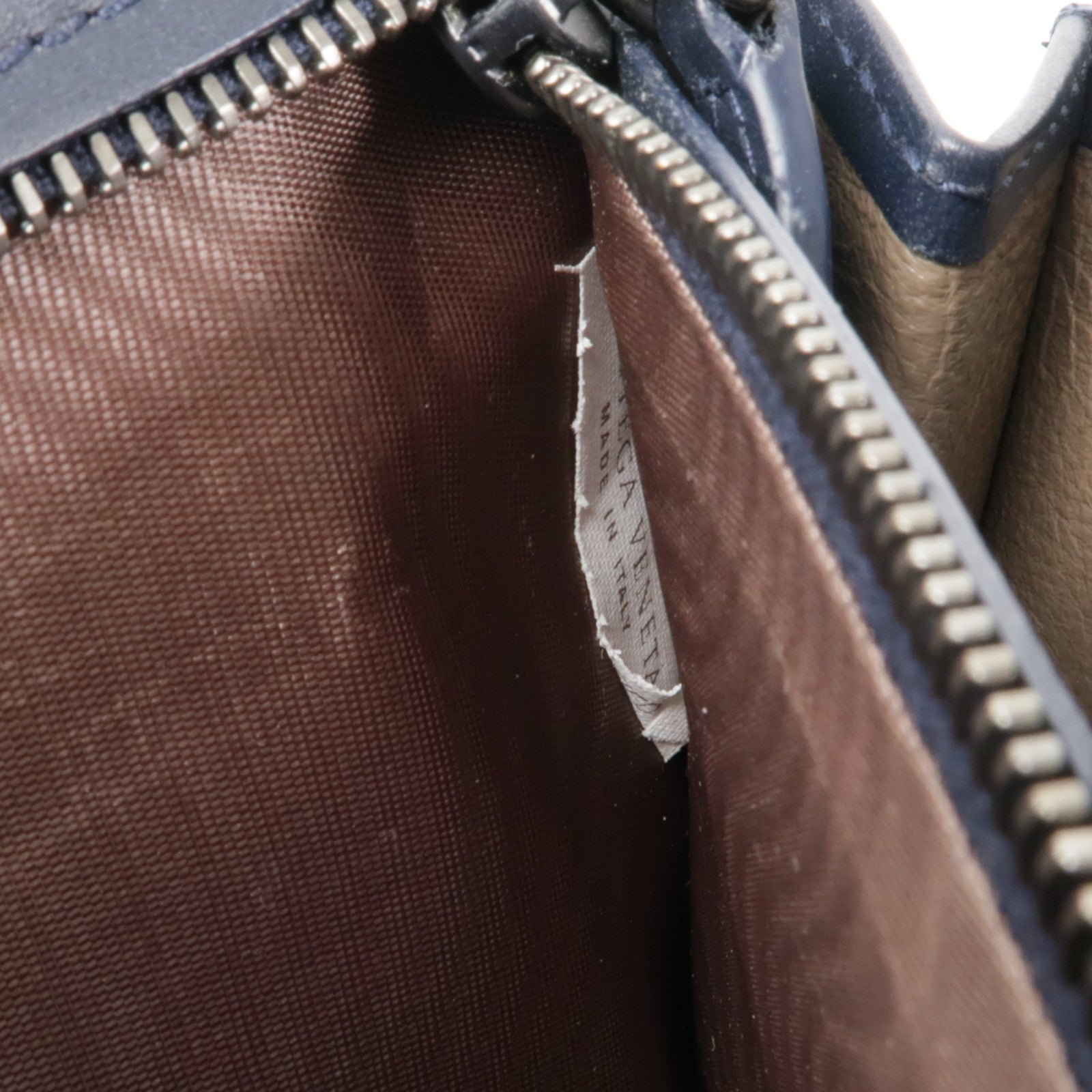 BOTTEGA VENETA 織紋皮革Zipped Long Wallet長錢包