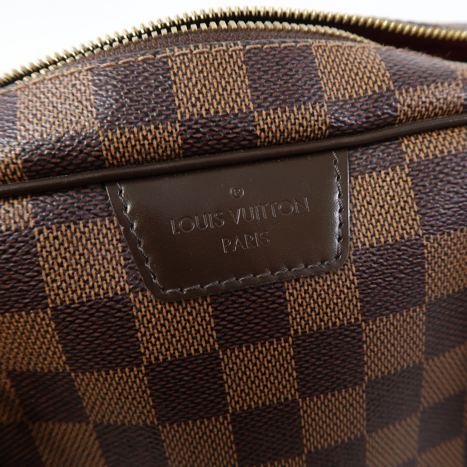 LOUIS VUITTON 【激減優惠】Damier Rivington金扣肩背袋啡色