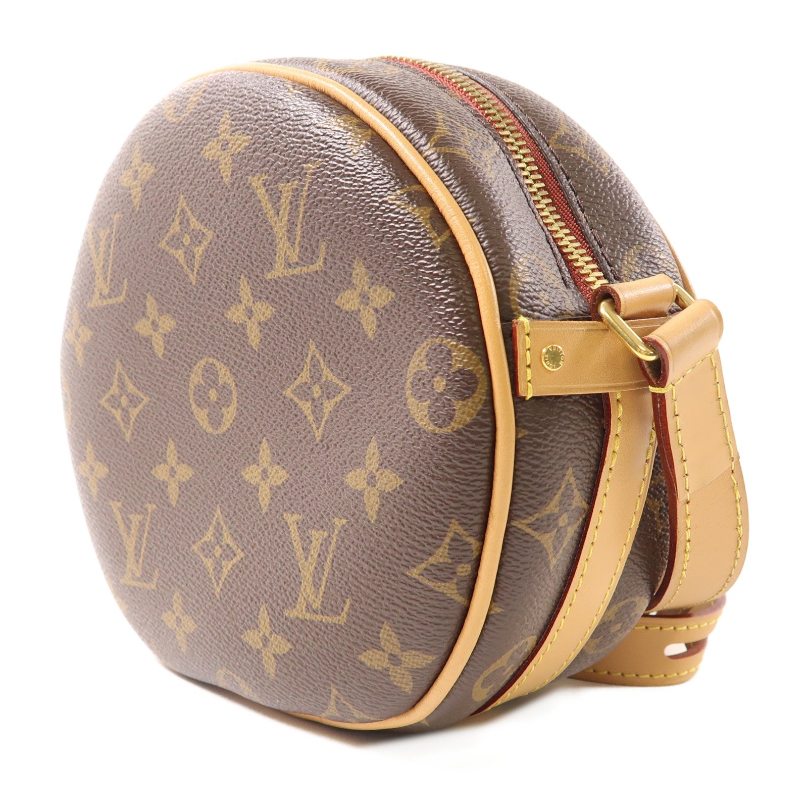 LOUIS VUITTON LV GHW Boite Chapeau Souple PM Shoulder Bag M45578 Monogram Brown