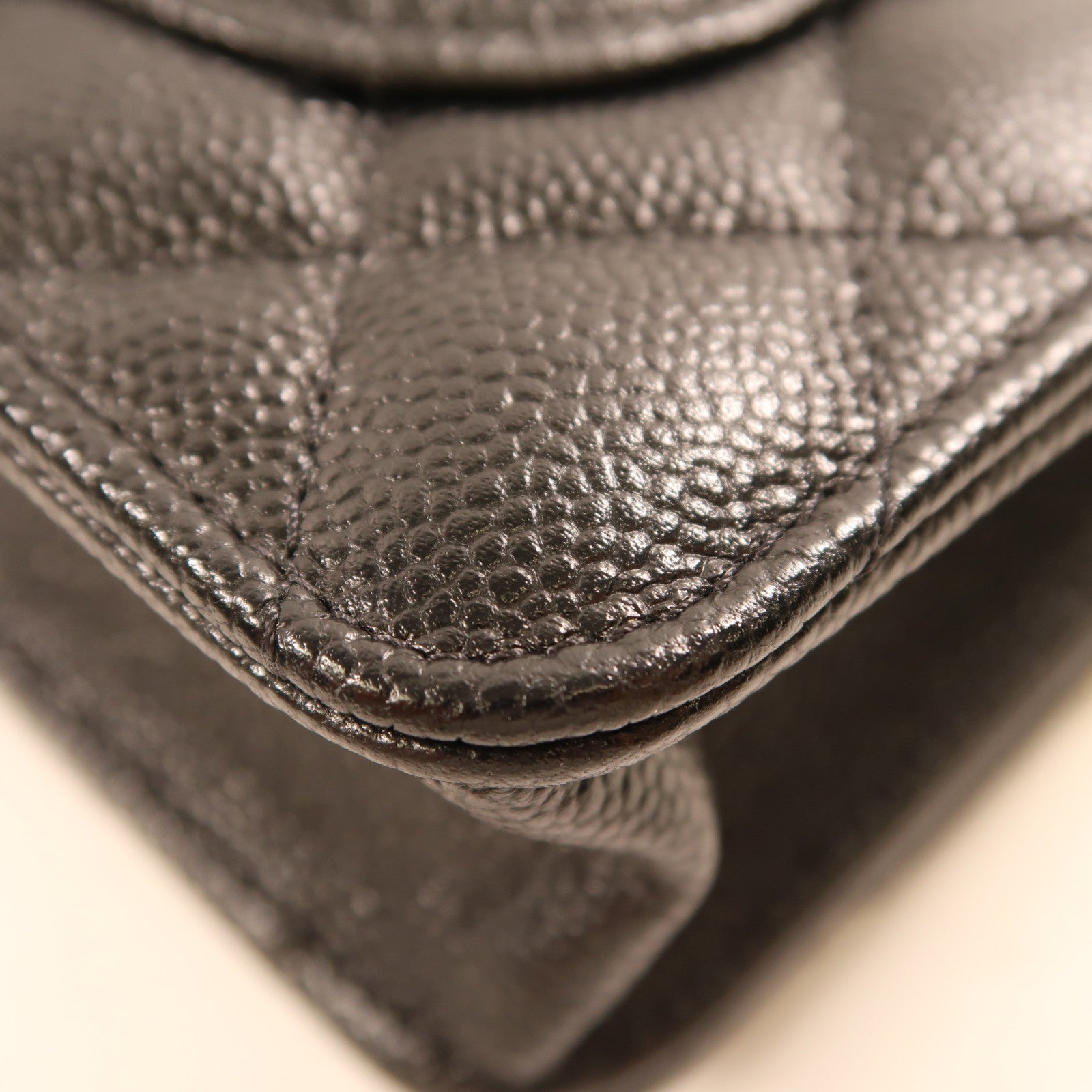 CHANEL 牛皮皮革Wallet On Chain金扣肩背袋