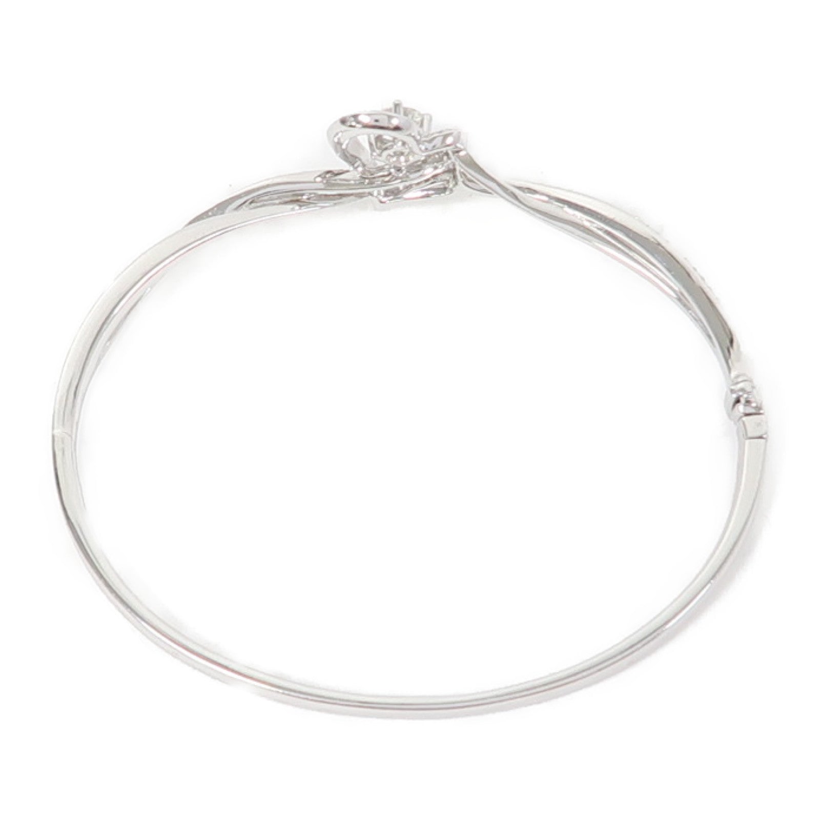 JEWELRY 18K白金Diamond 11.60g 0.52ct鑽石/0.32ct鑽石手鐲