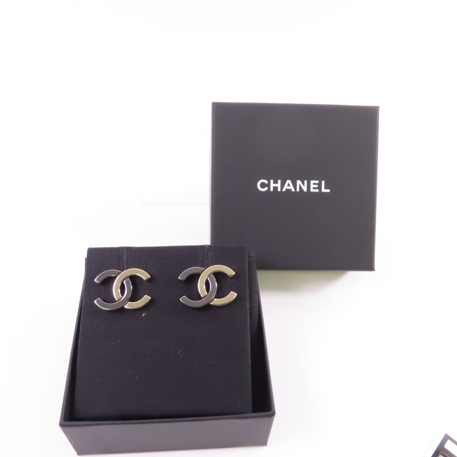 CHANEL 金屬CC Earring耳環