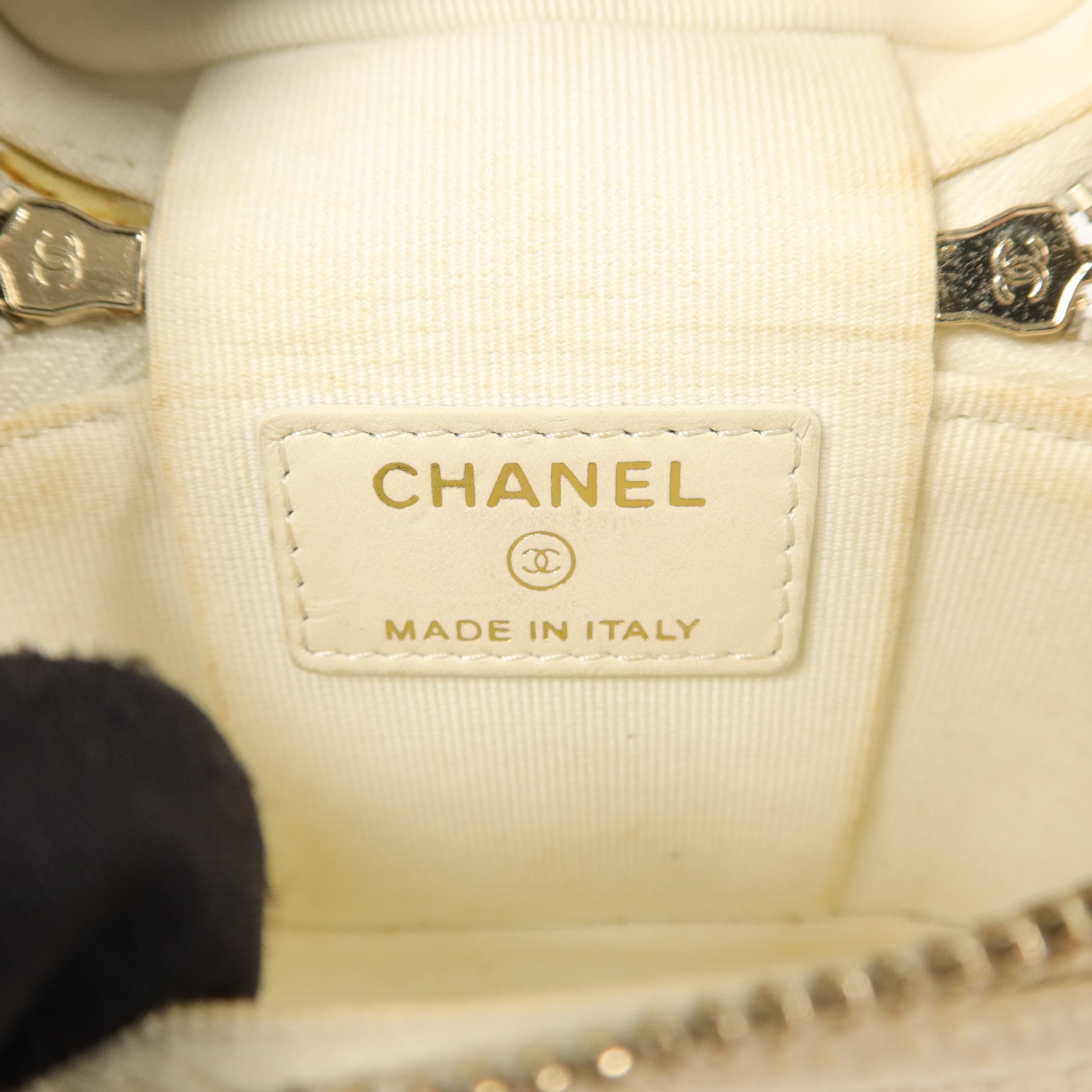 CHANEL 牛皮皮革Mini Box With Handle手挽肩背兩用袋